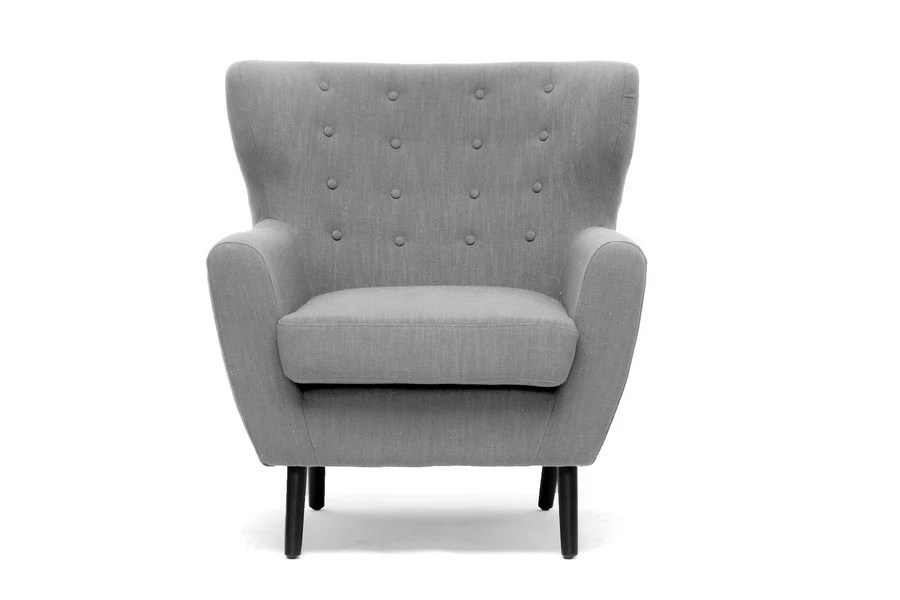 Lord Club Chair Light Gray - Image 2