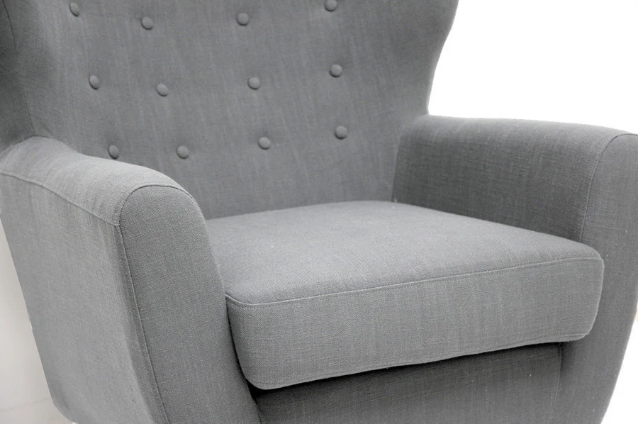 Lord Club Chair Light Gray - Image 3