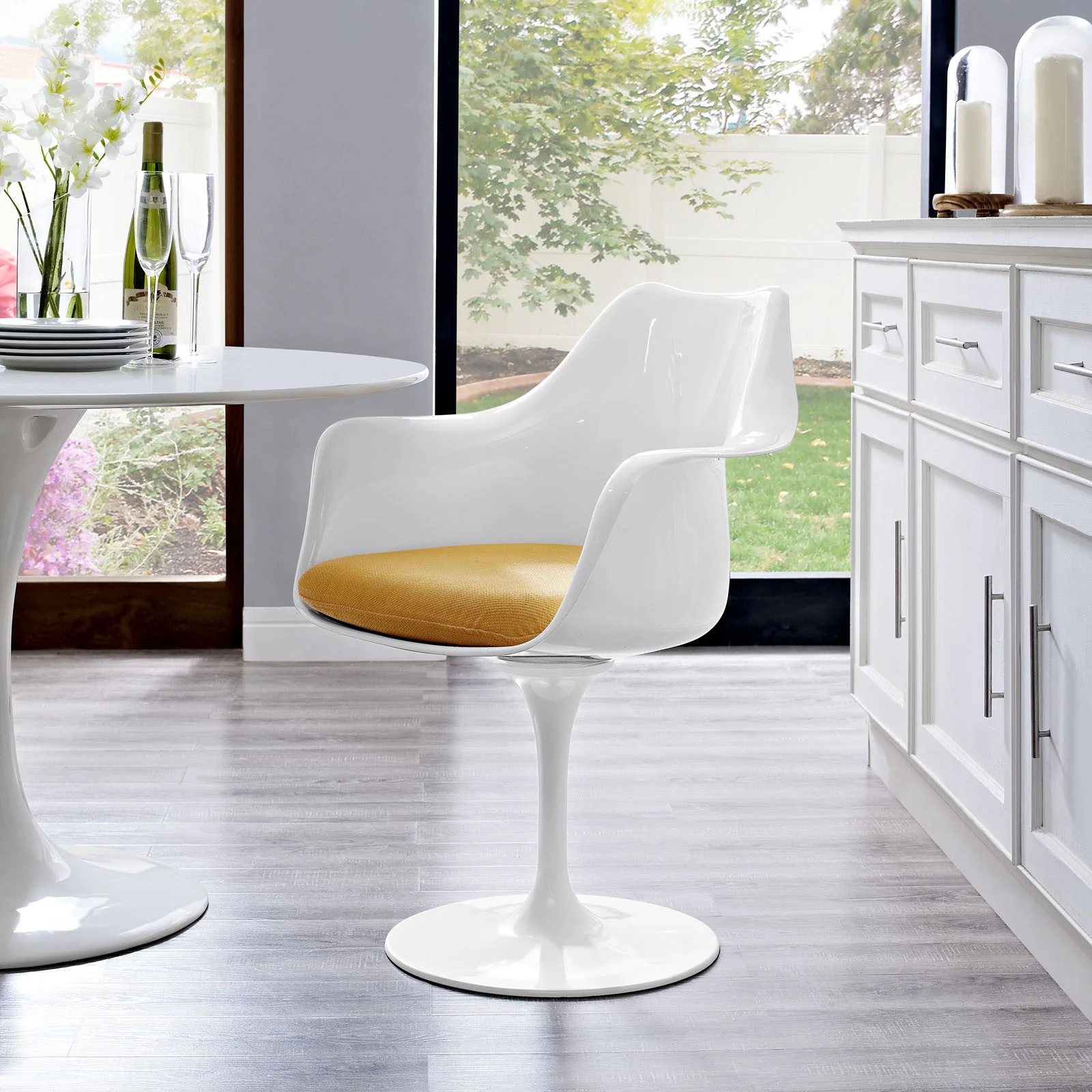 Lore Armchair Yellow - Image 4