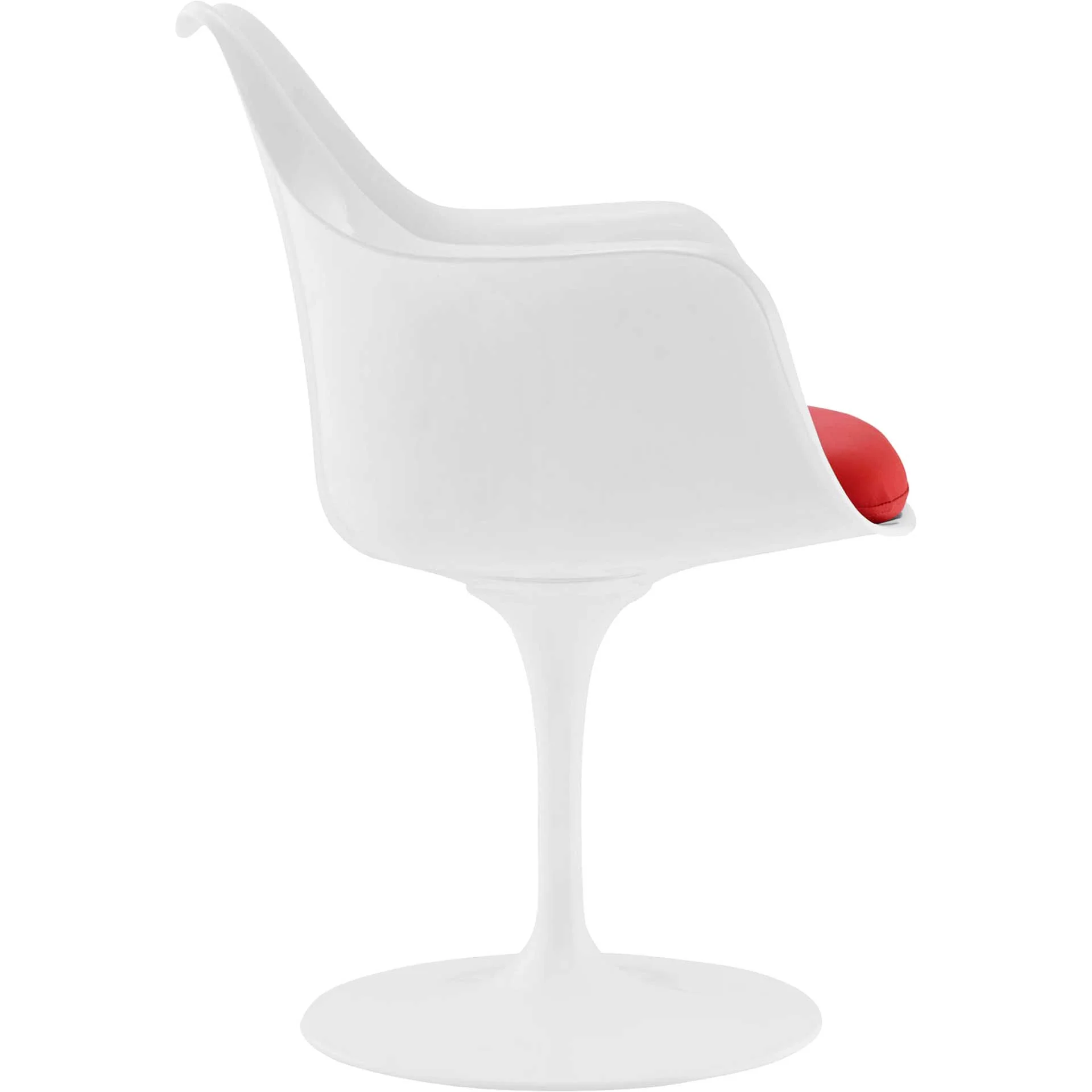 Lore Dining Vinyl Armchair Red - Image 2