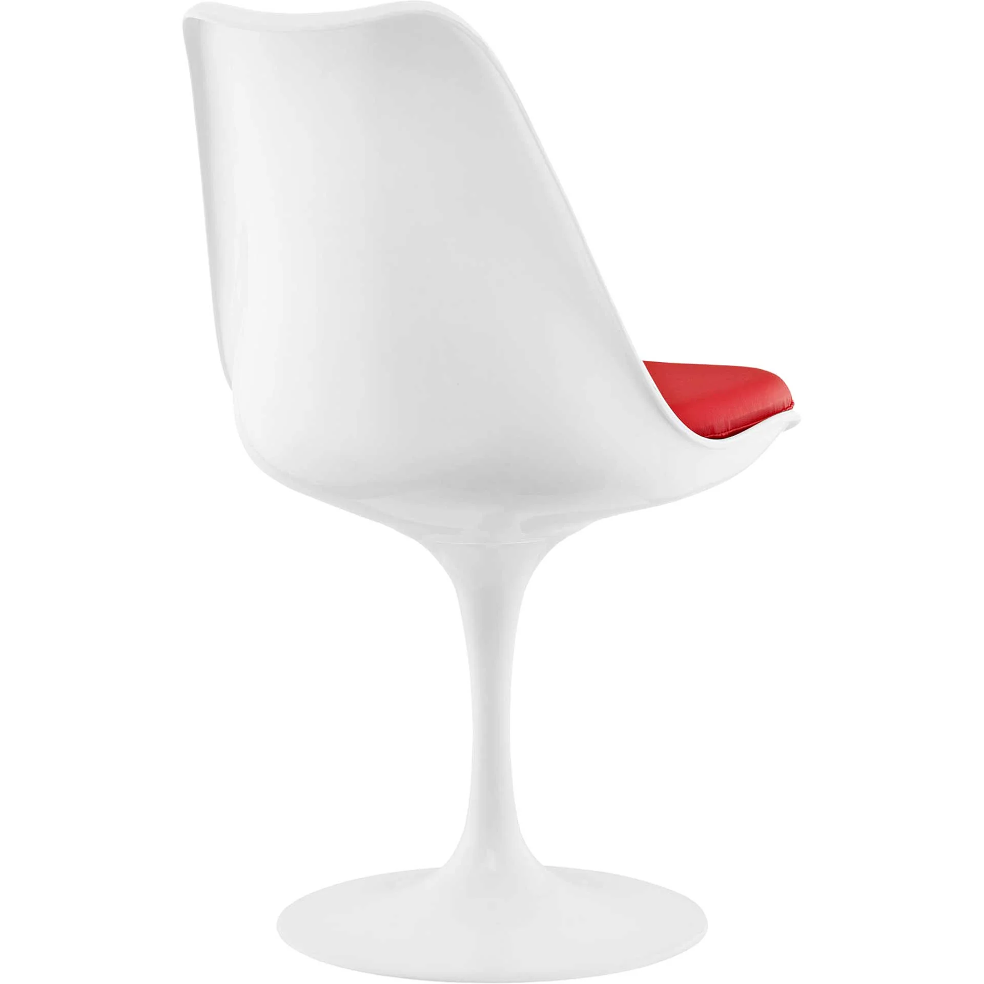 Lore Dining Vinyl Side Chair Red - Image 3