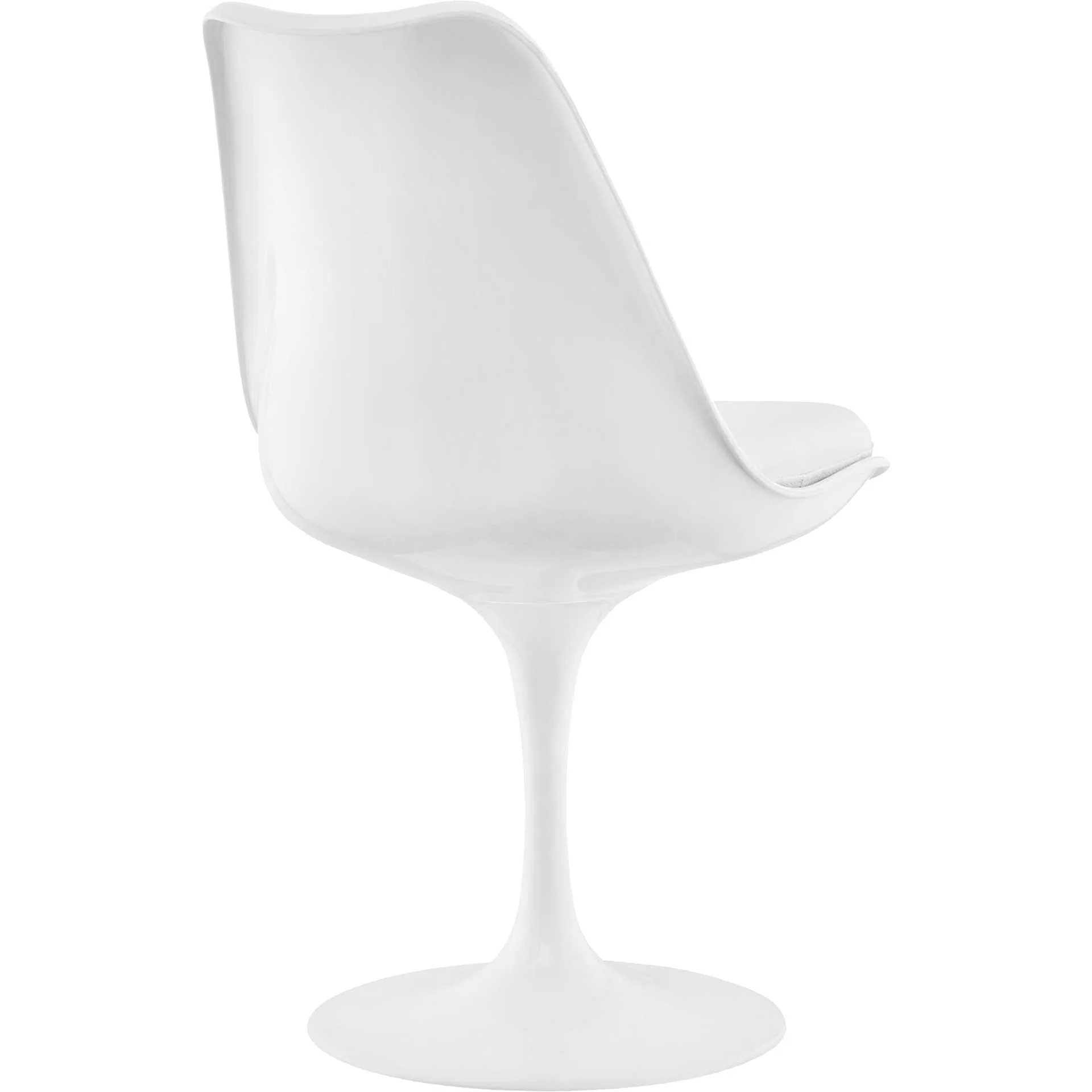 Lore Dining Vinyl Side Chair White - Image 3