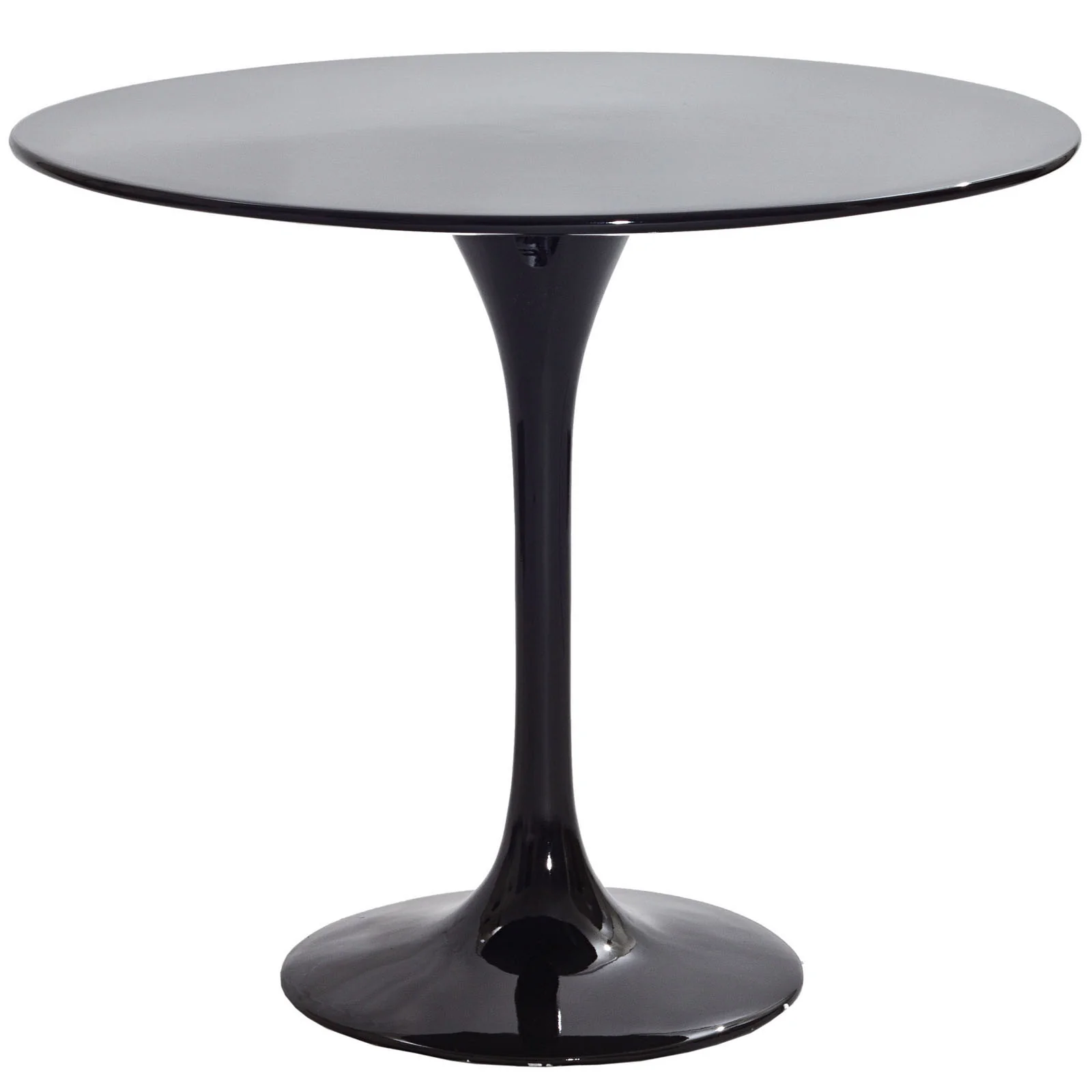 Lore Fiberglass Side Table Black - Image 2
