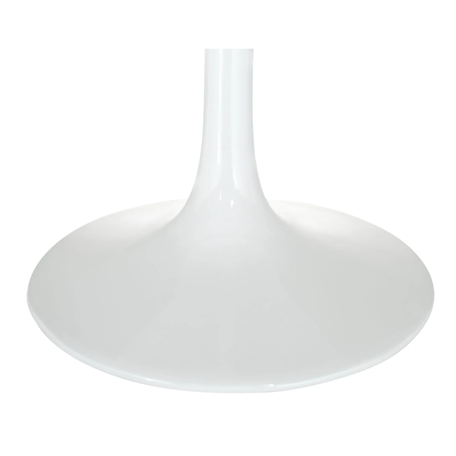 Lore Fiberglass Side Table White - Image 3