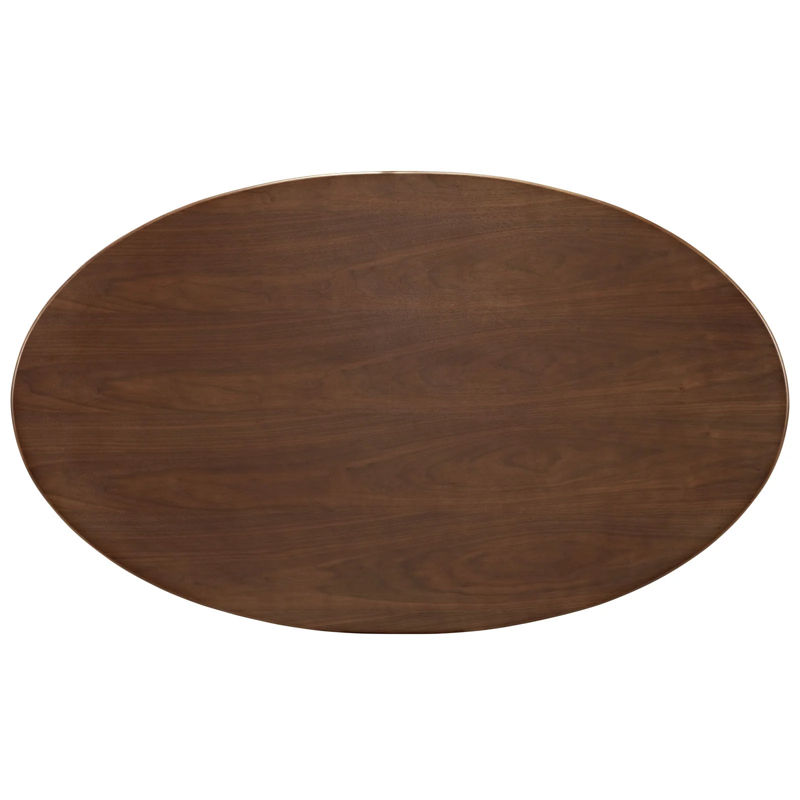 Lore Oval Dining Table Walnut - Image 3