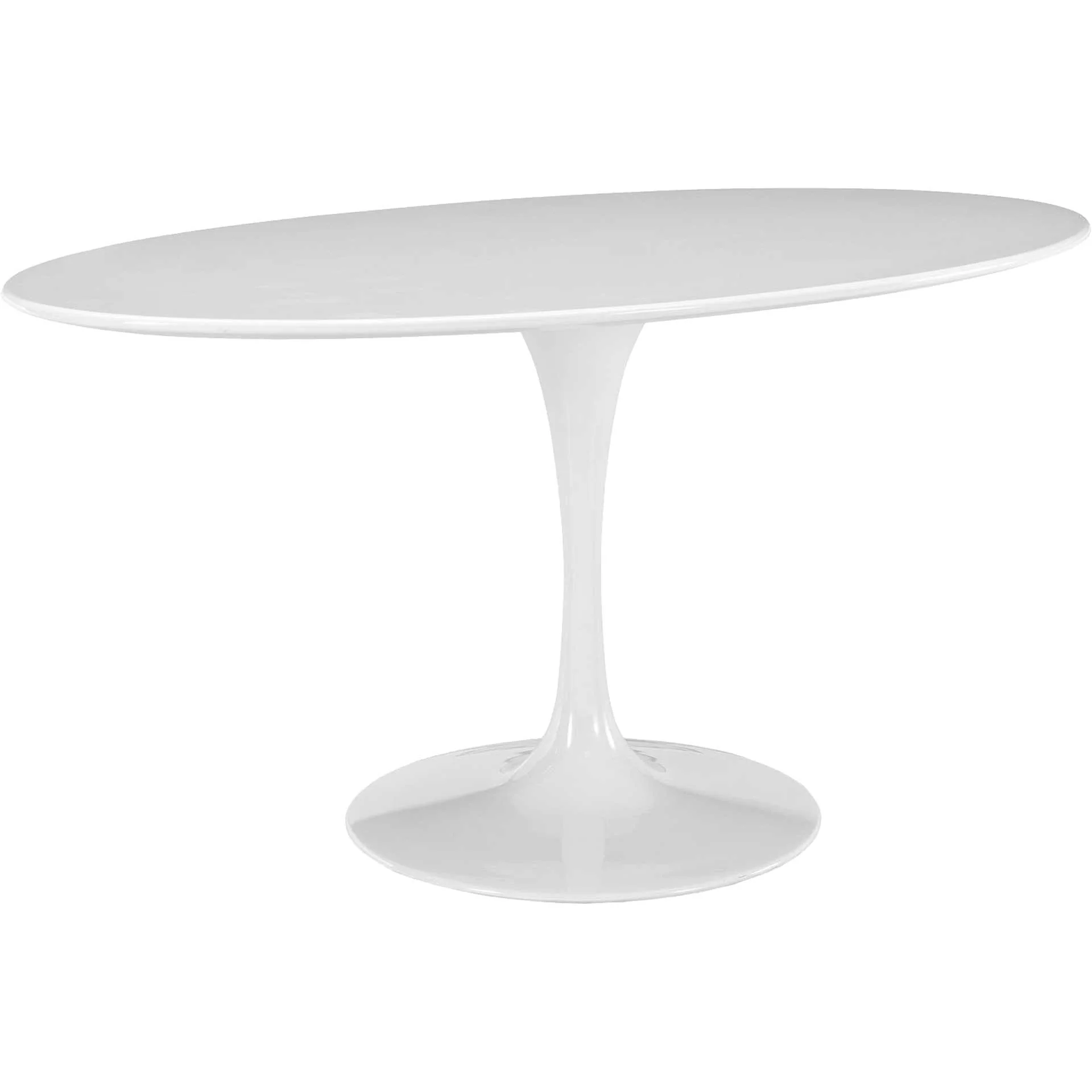 Lore Oval Dining Table White - Image 2