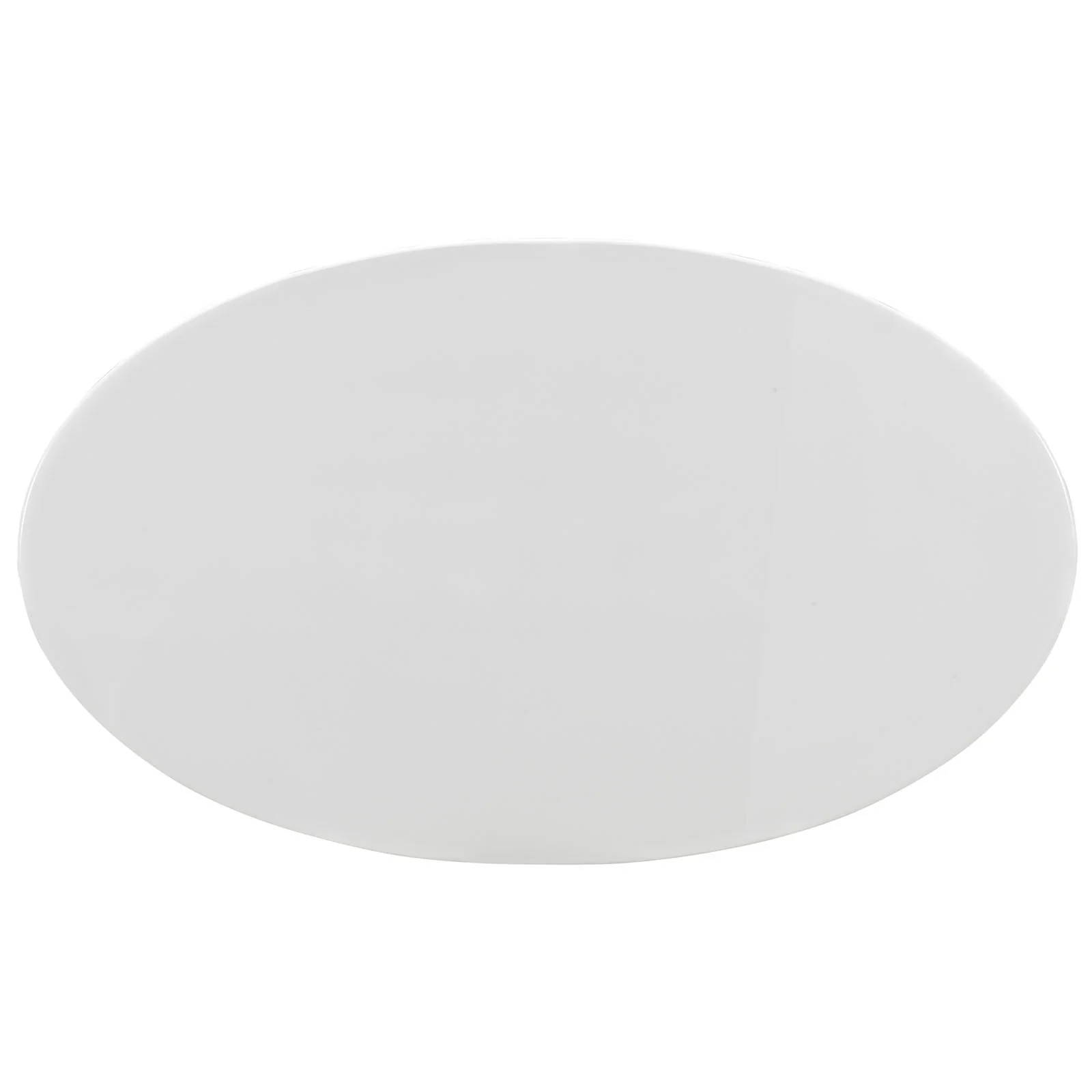 Lore Oval Dining Table White - Image 3