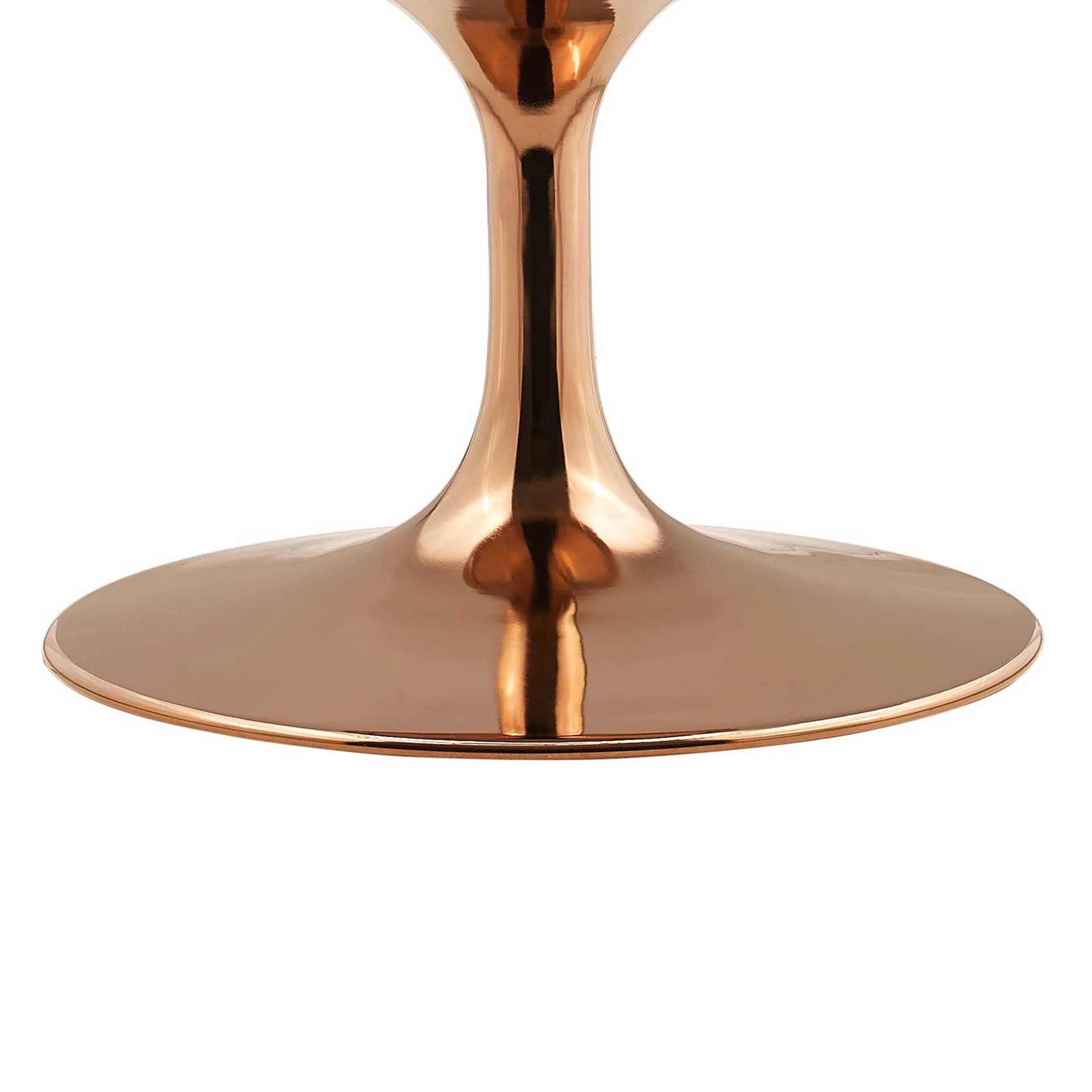 Lore Round Coffee Table Rose/White - Image 2