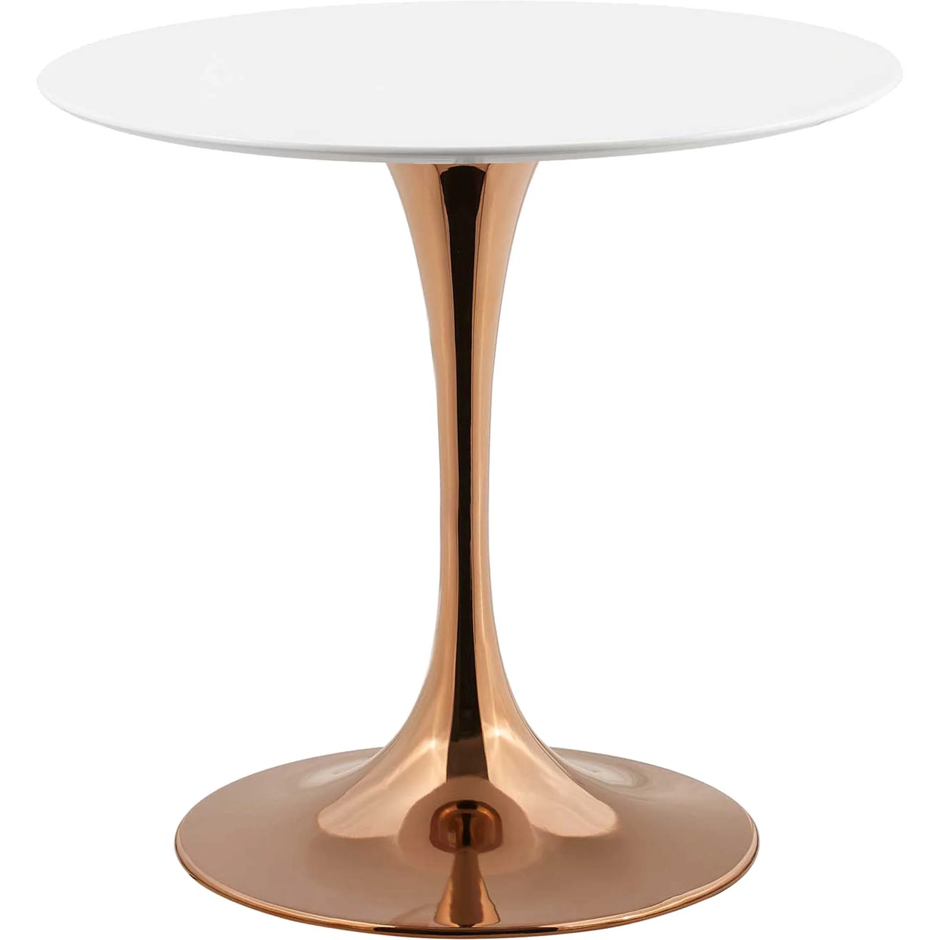 Lore Round Dining Table Rose/White - Image 7