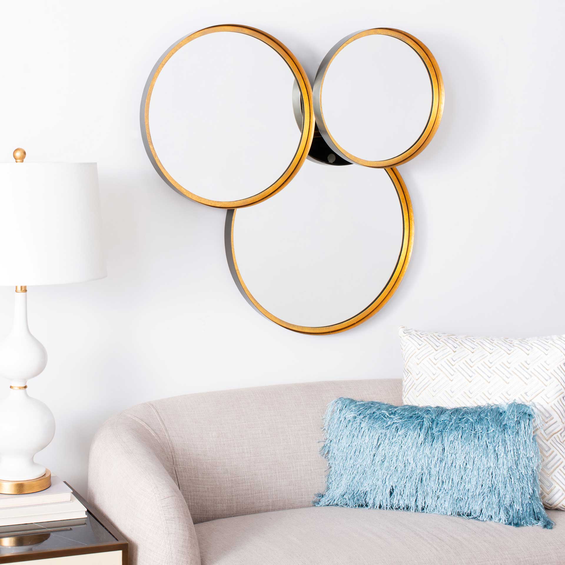 Lorens Mirror Gold Foil/Black - Image 3