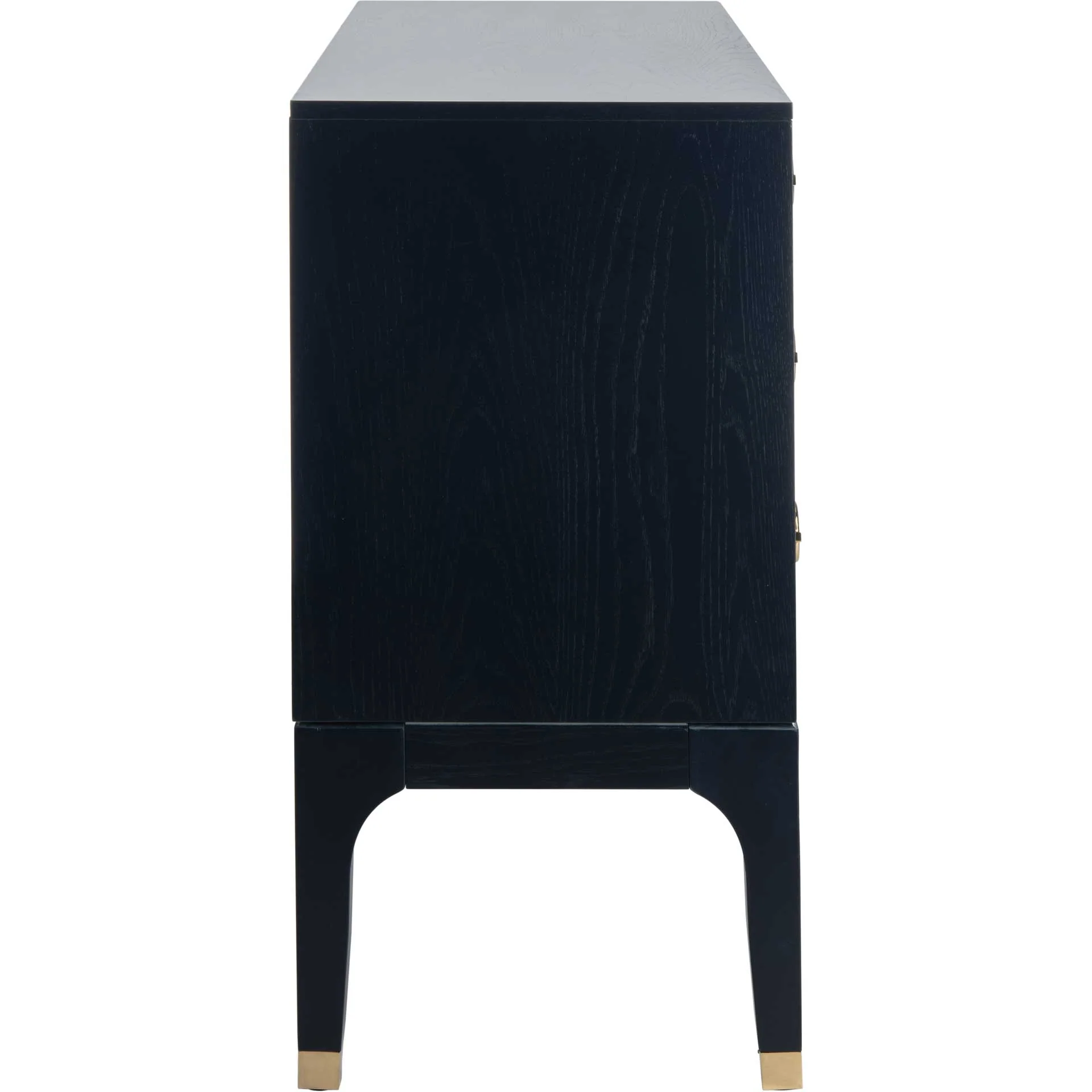 Lorenzo 6 Drawer Contemporary Dresser Navy - Image 3