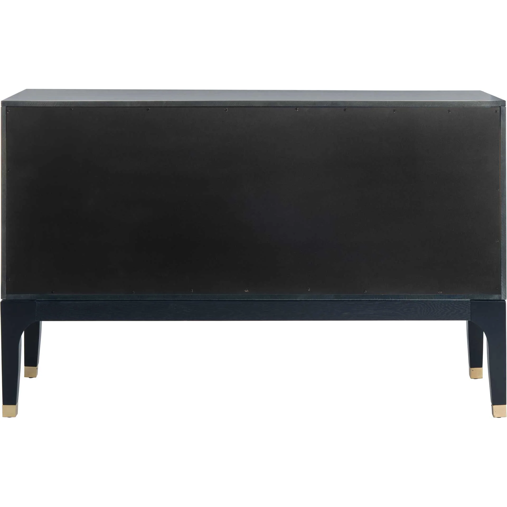 Lorenzo 6 Drawer Contemporary Dresser Navy - Image 4