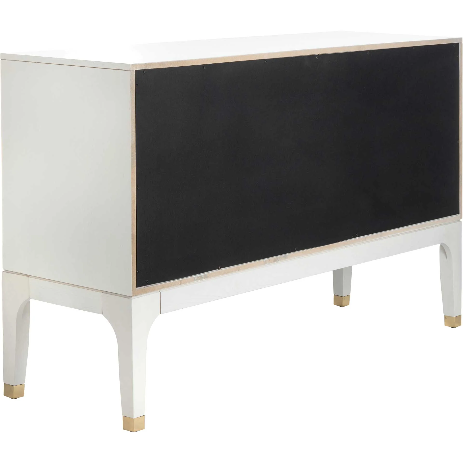 Lorenzo 6 Drawer Contemporary Dresser White - Image 5