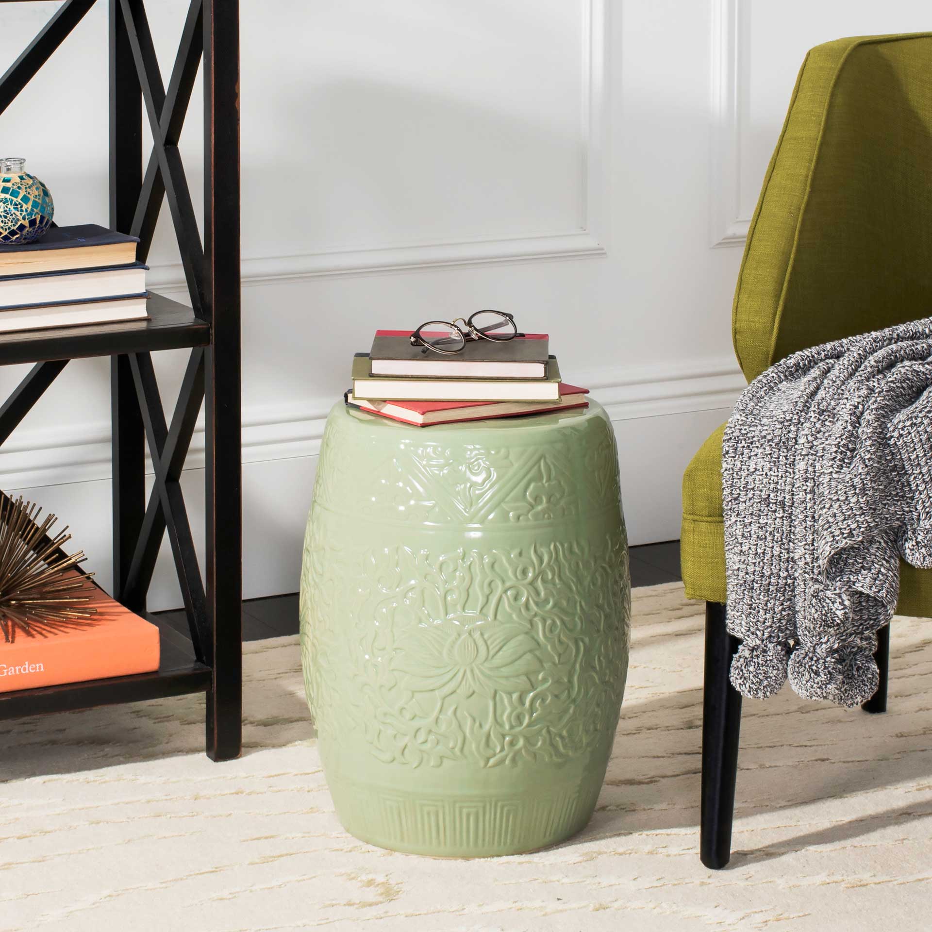 Lotus Garden Stool - Image 4