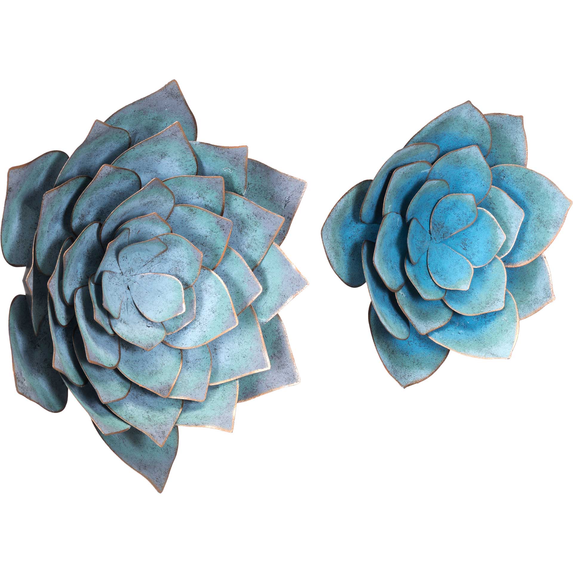 Lotus Wall Decor Blue - Image 5