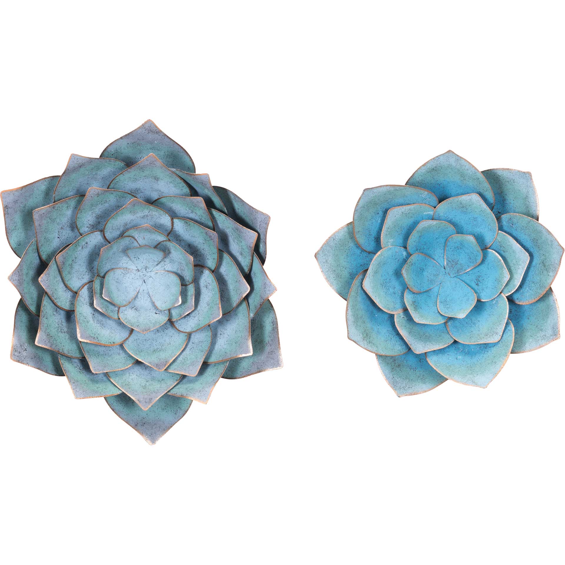 Lotus Wall Decor Blue - Image 6