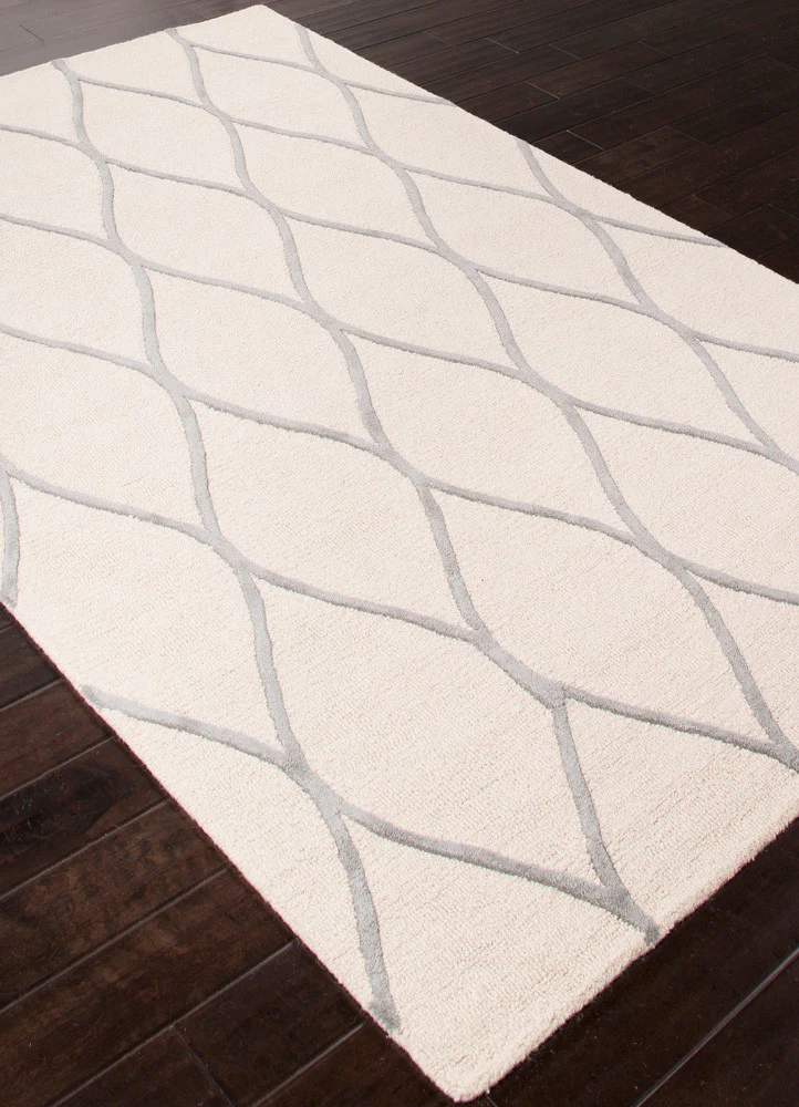Lounge Marquia Cream/Charcoal Area Rug - Image 2
