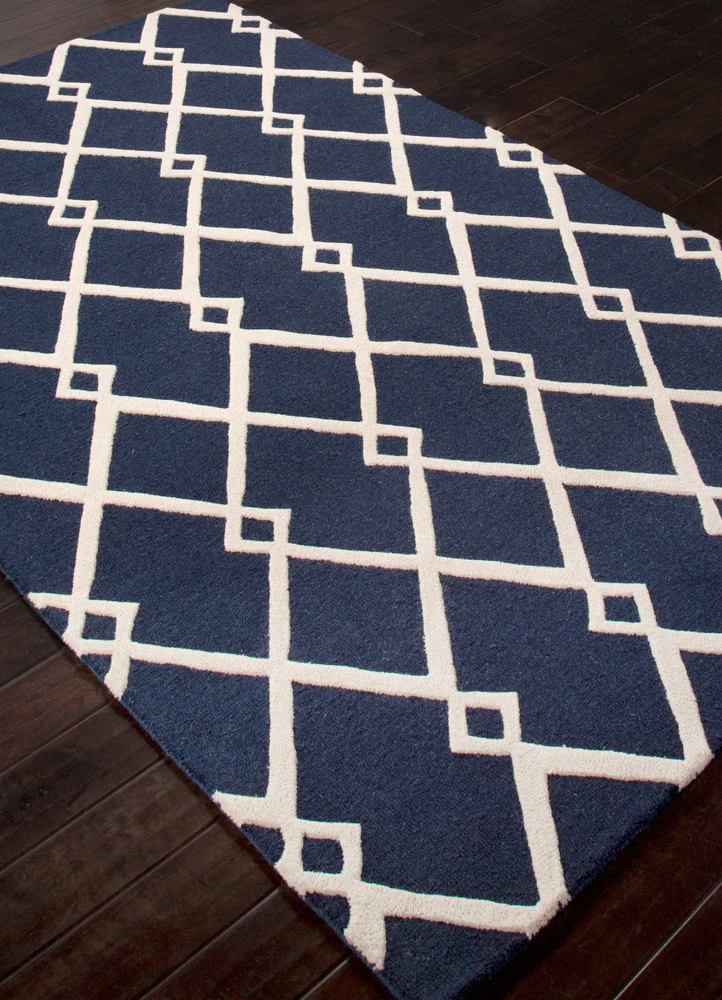 Lounge Maysoon Blue/Ivory Area Rug - Image 3