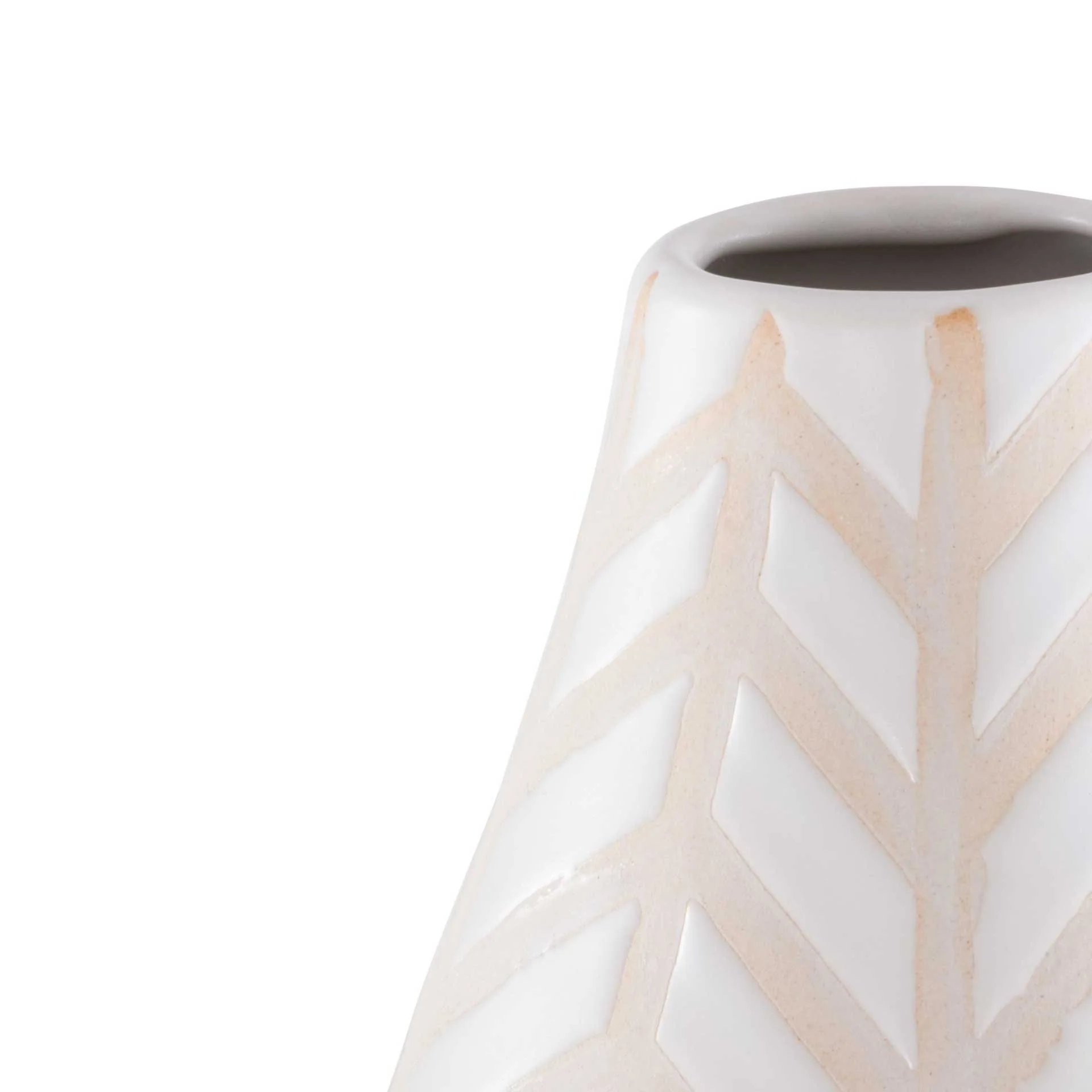 Lovina Ceramic Vase Cream (Set of 3) - Image 2