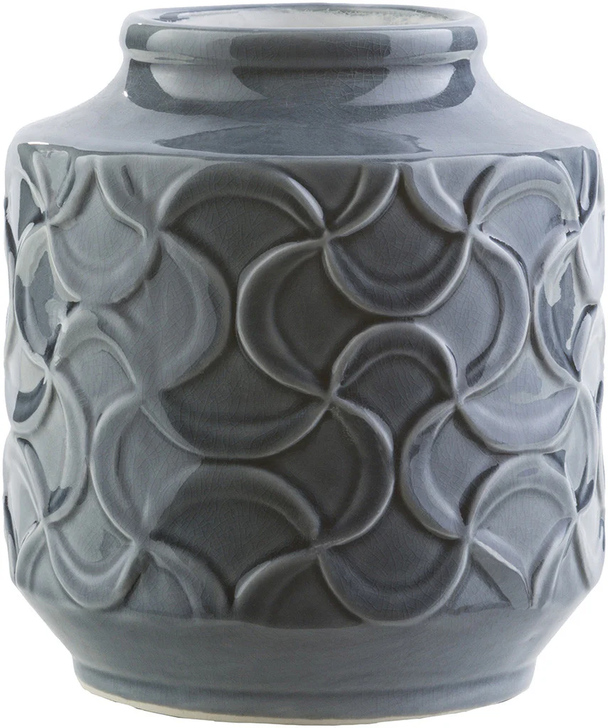 Loyola Ceramic Table Vase Navy - Image 3