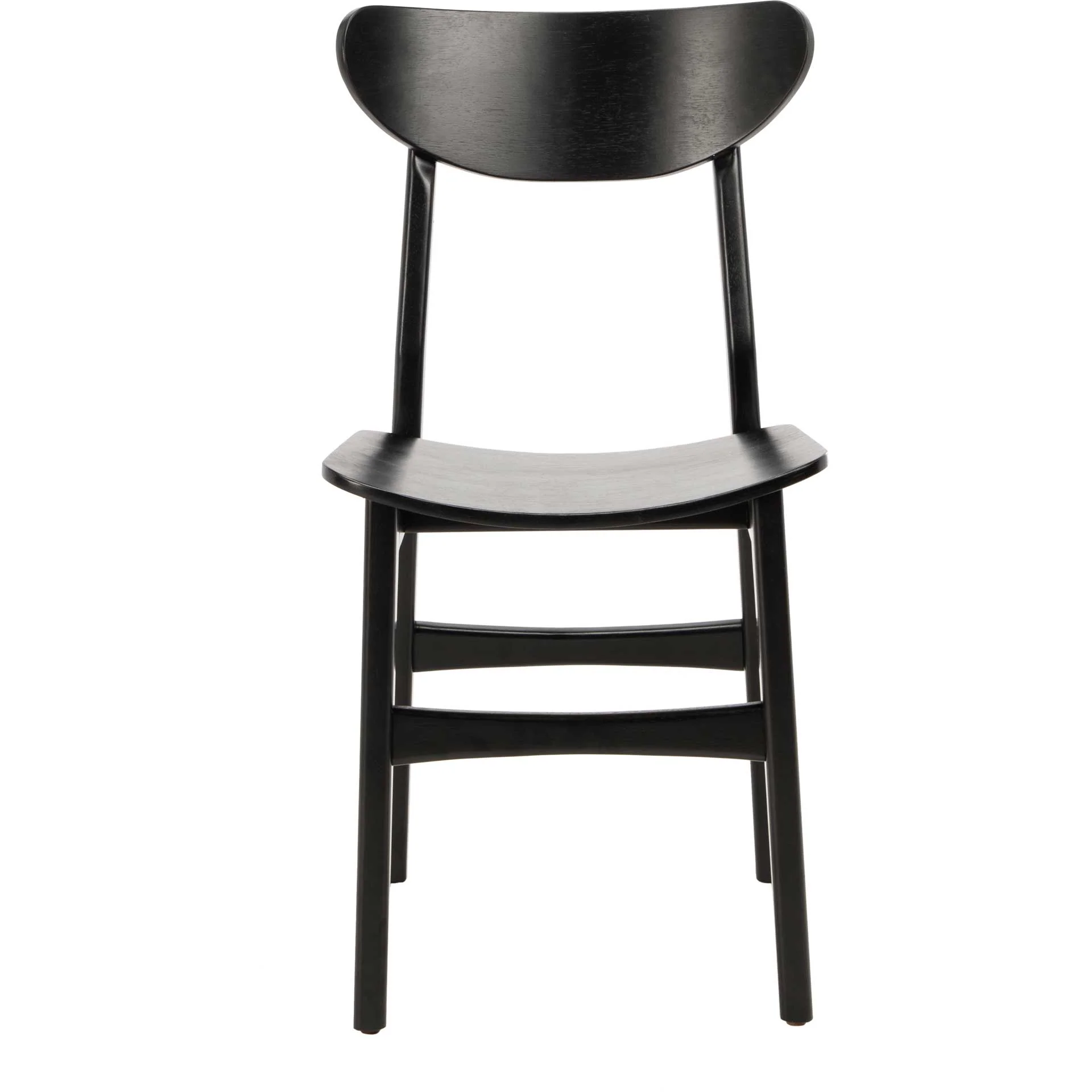 Lucas Retro Dining Chair Black (Set of 2) - Image 3