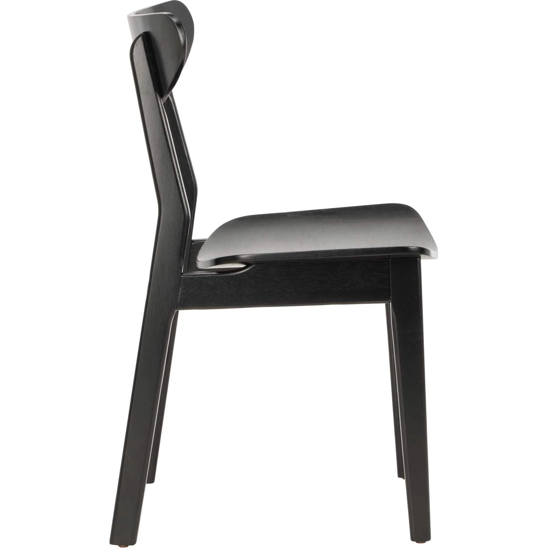 Lucas Retro Dining Chair Black (Set of 2) - Image 4