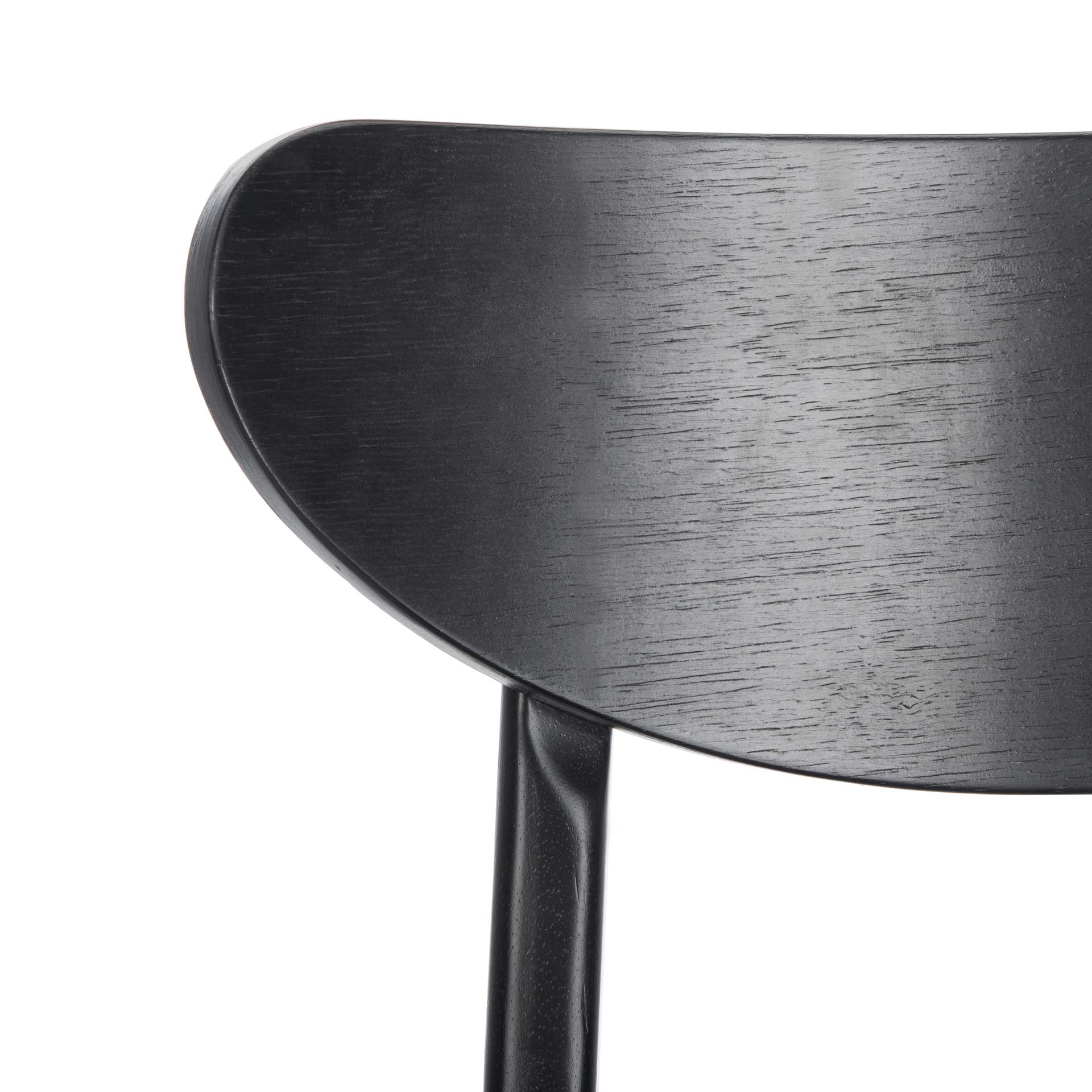 Lucas Retro Dining Chair Black/Black (Set of 2) - Image 7