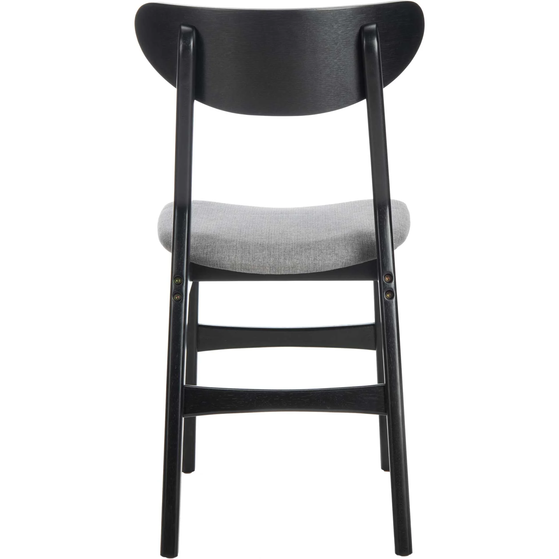 Lucas Retro Dining Chair Black/Gray (Set of 2) - Image 5