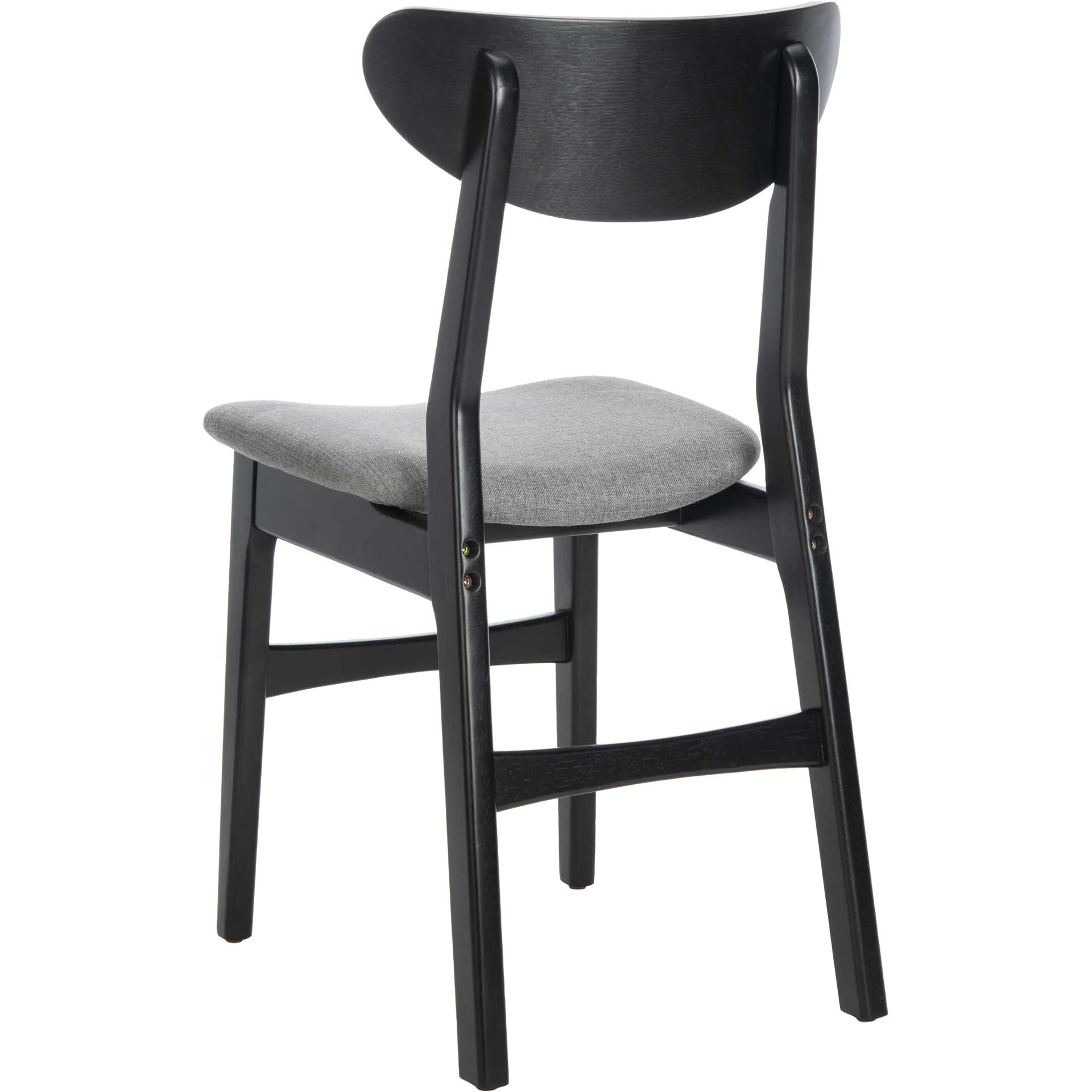 Lucas Retro Dining Chair Black/Gray (Set of 2) - Image 6