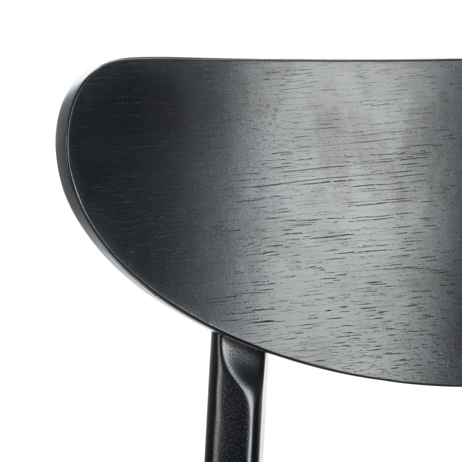 Lucas Retro Dining Chair Black/Gray (Set of 2) - Image 7