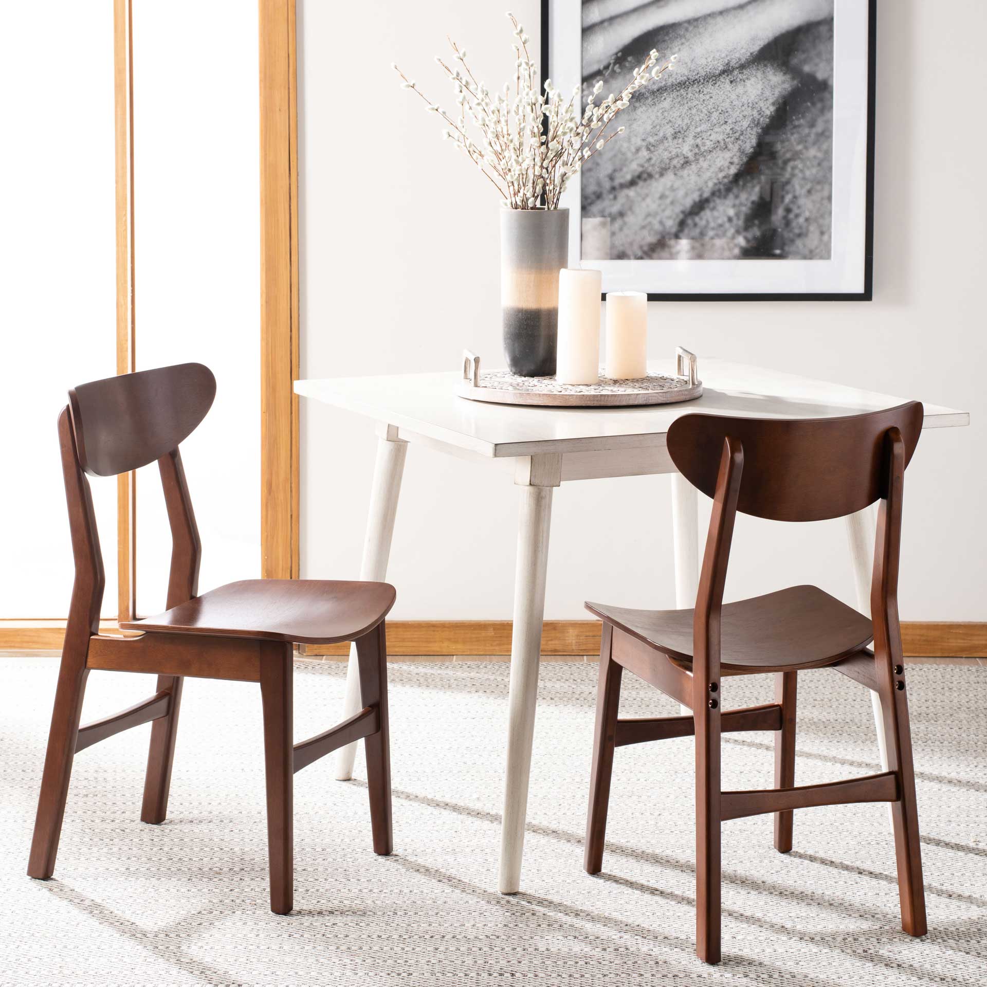 Lucas Retro Dining Chair Cherry (Set of 2) - Image 10