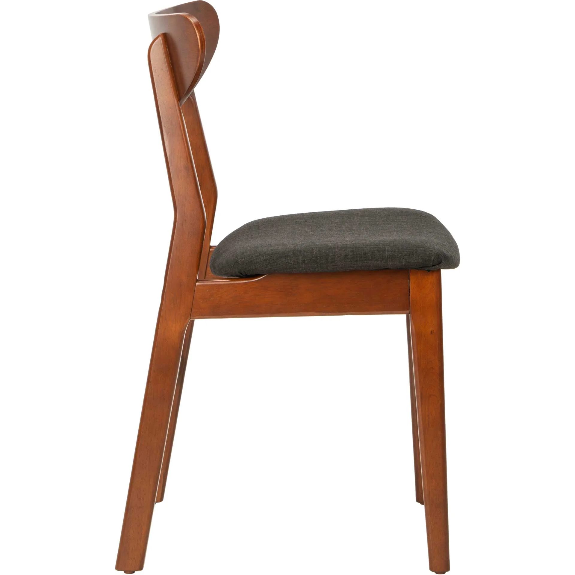 Lucas Retro Dining Chair Cherry/Black (Set of 2) - Image 4