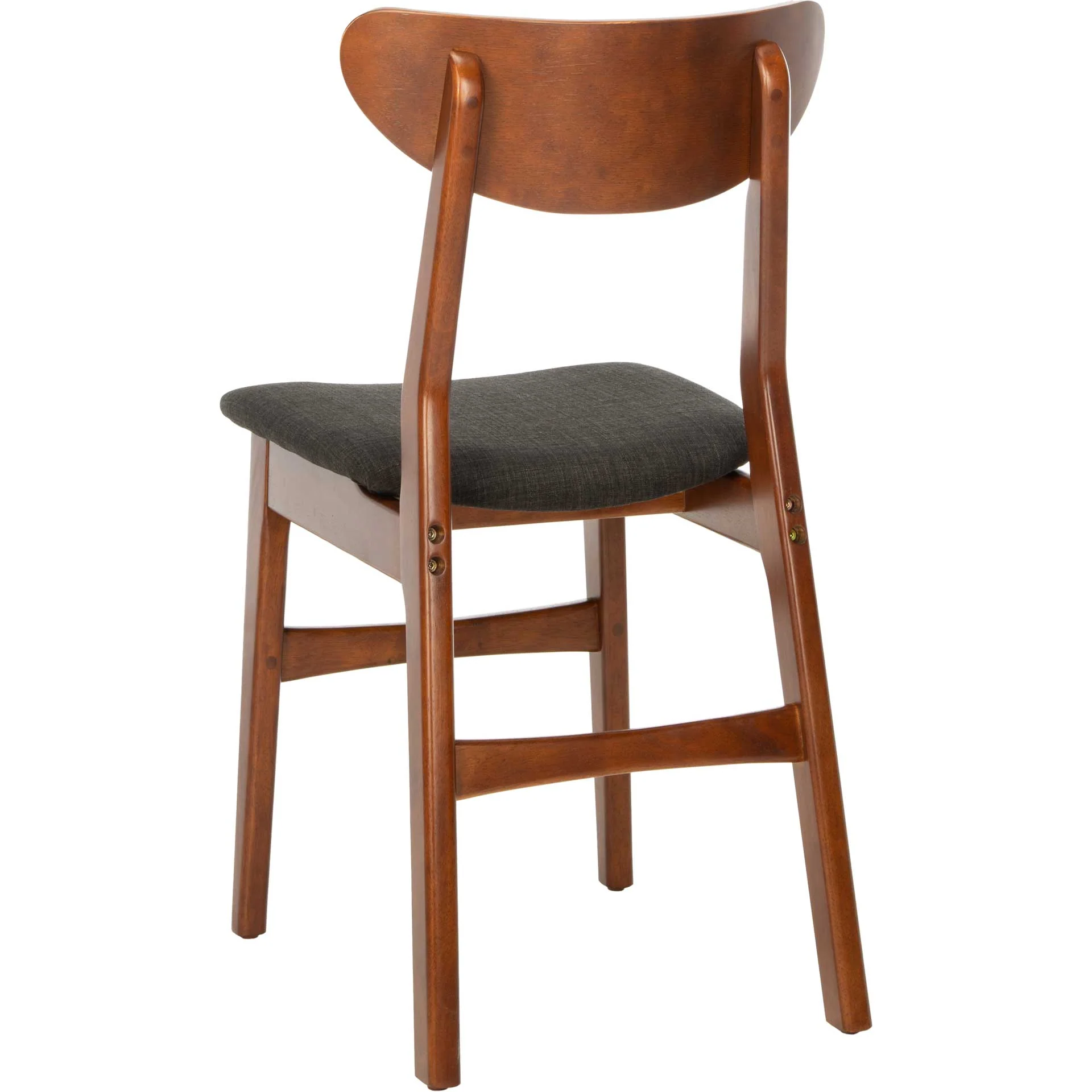 Lucas Retro Dining Chair Cherry/Black (Set of 2) - Image 5