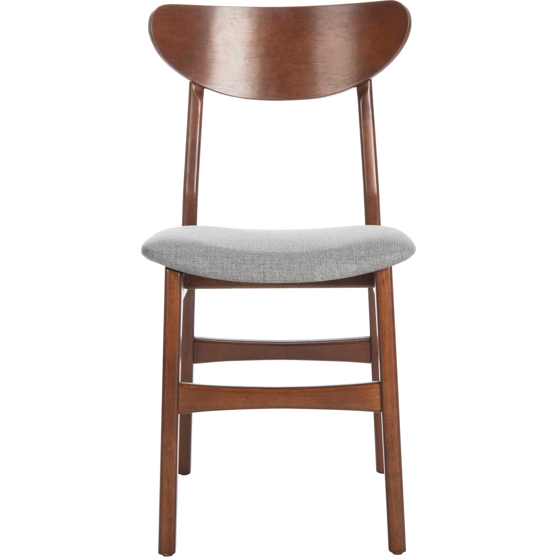 Lucas Retro Dining Chair Cherry/Gray (Set of 2) - Image 3