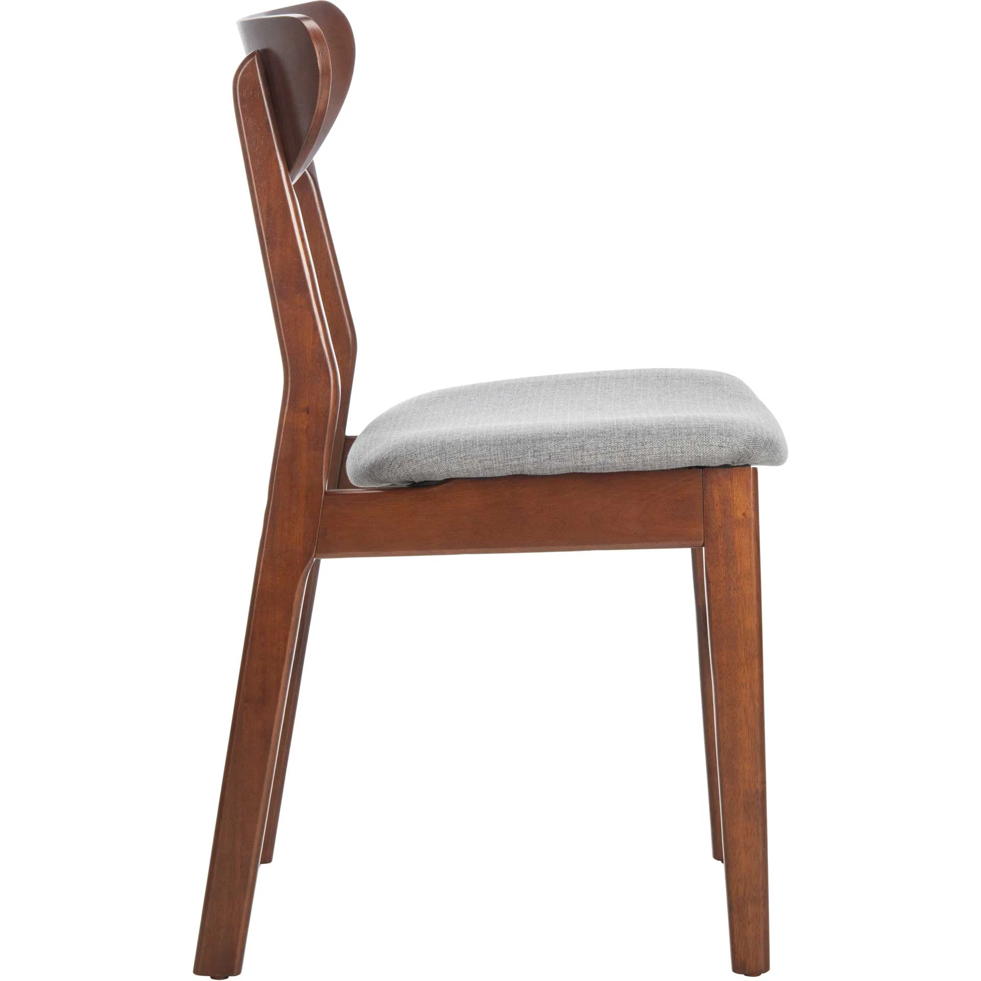 Lucas Retro Dining Chair Cherry/Gray (Set of 2) - Image 4