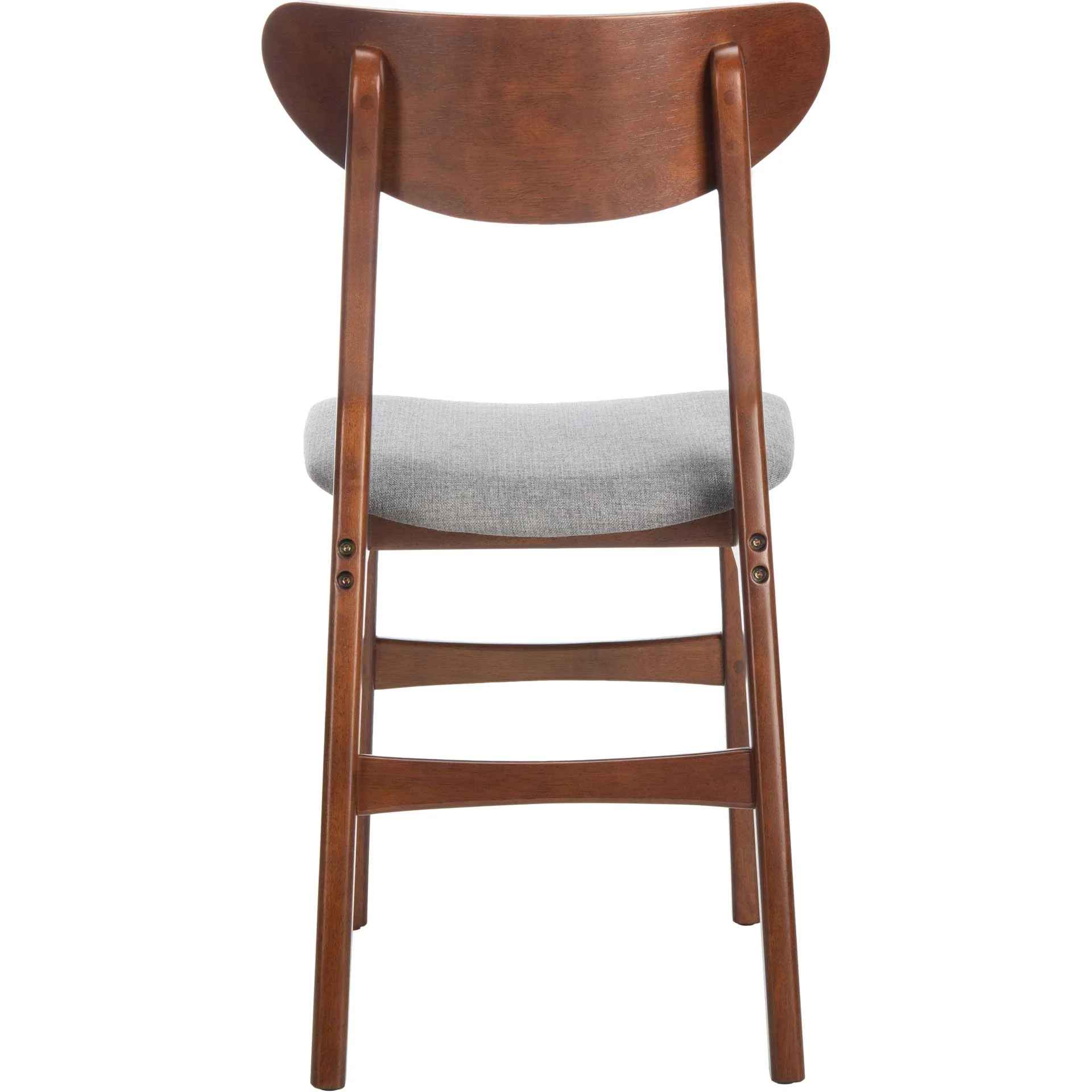 Lucas Retro Dining Chair Cherry/Gray (Set of 2) - Image 5