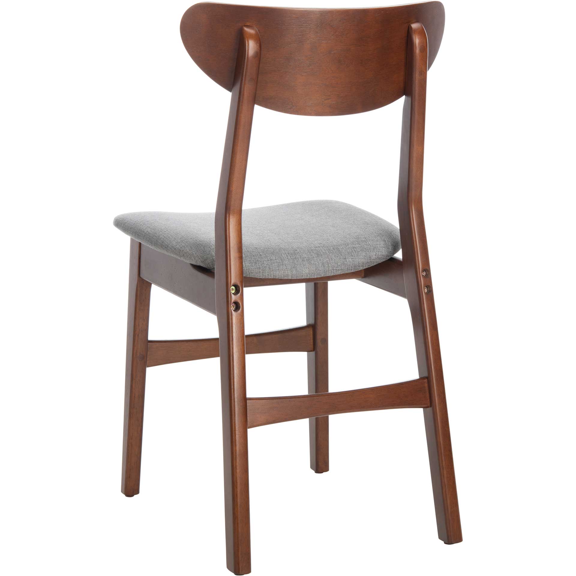 Lucas Retro Dining Chair Cherry/Gray (Set of 2) - Image 6