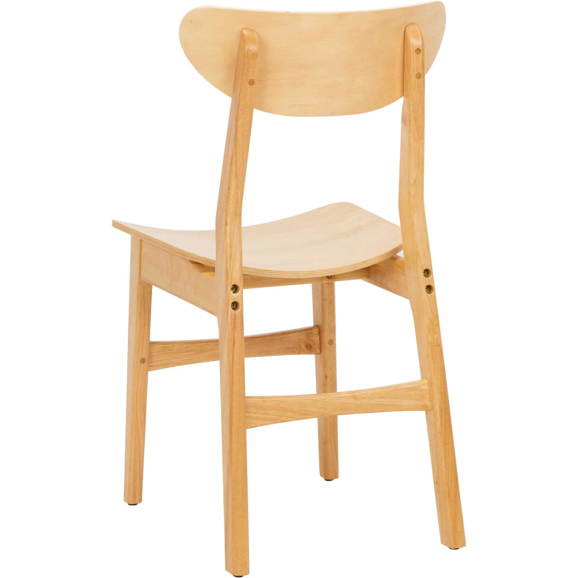 Lucas Retro Dining Chair Natural (Set of 2) - Image 5