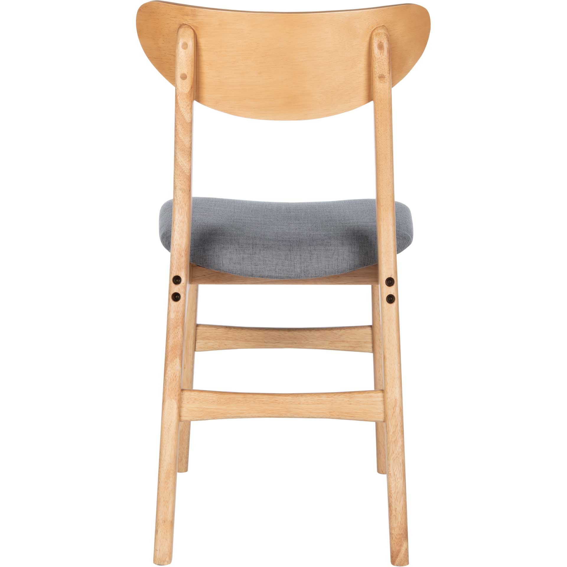 Lucas Retro Dining Chair Natural/Gray (Set of 2) - Image 5