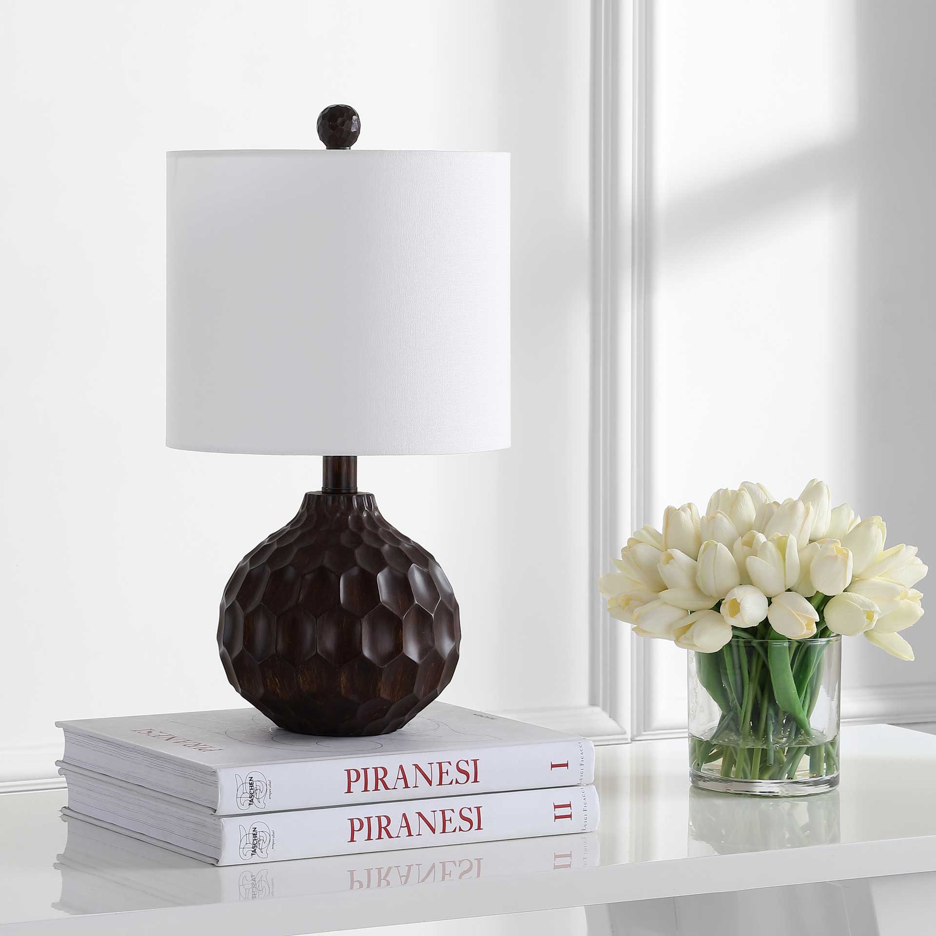 Lucas Table Lamp Dark Brown - Image 3