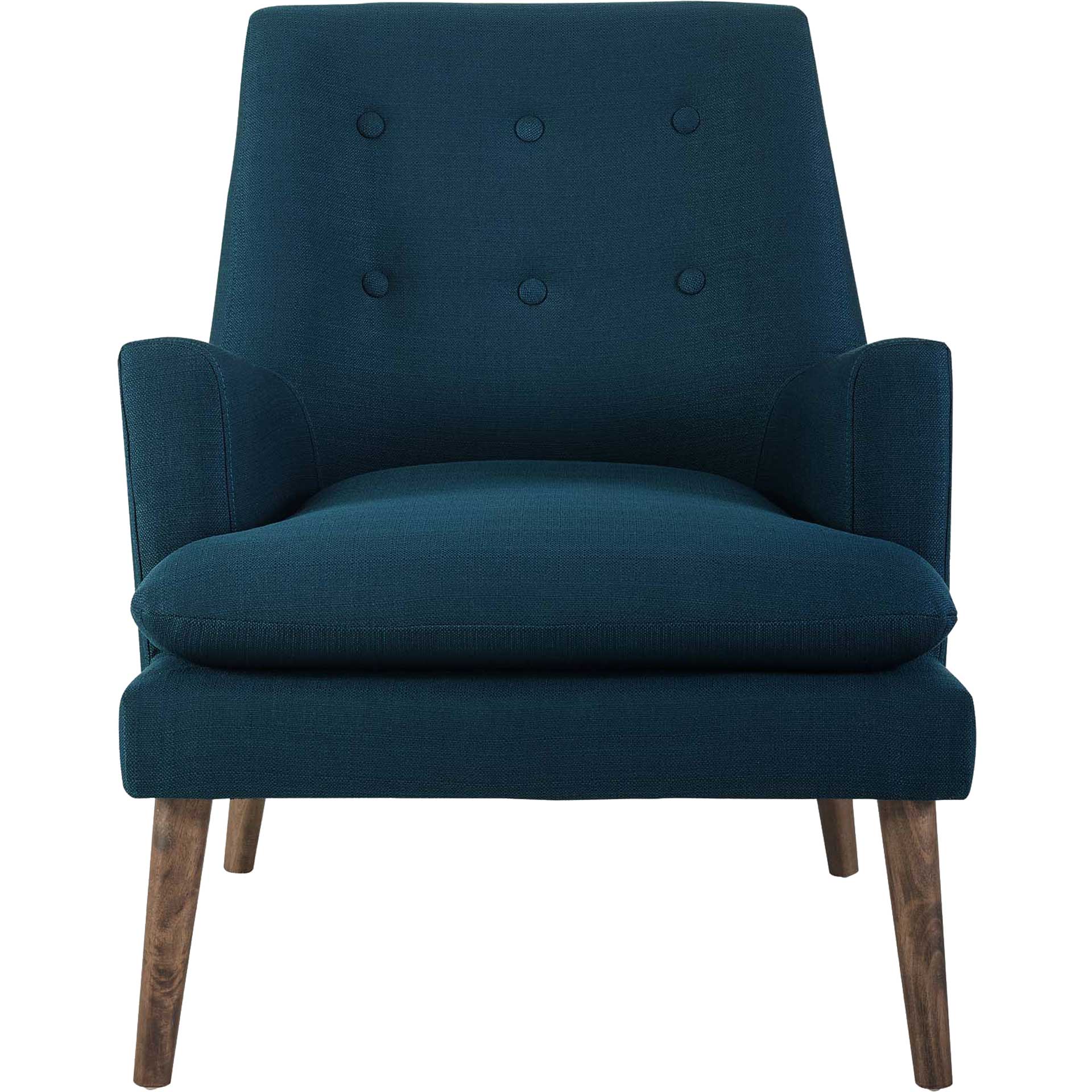 Lucas Upholstered Lounge Chair Azure - Image 2
