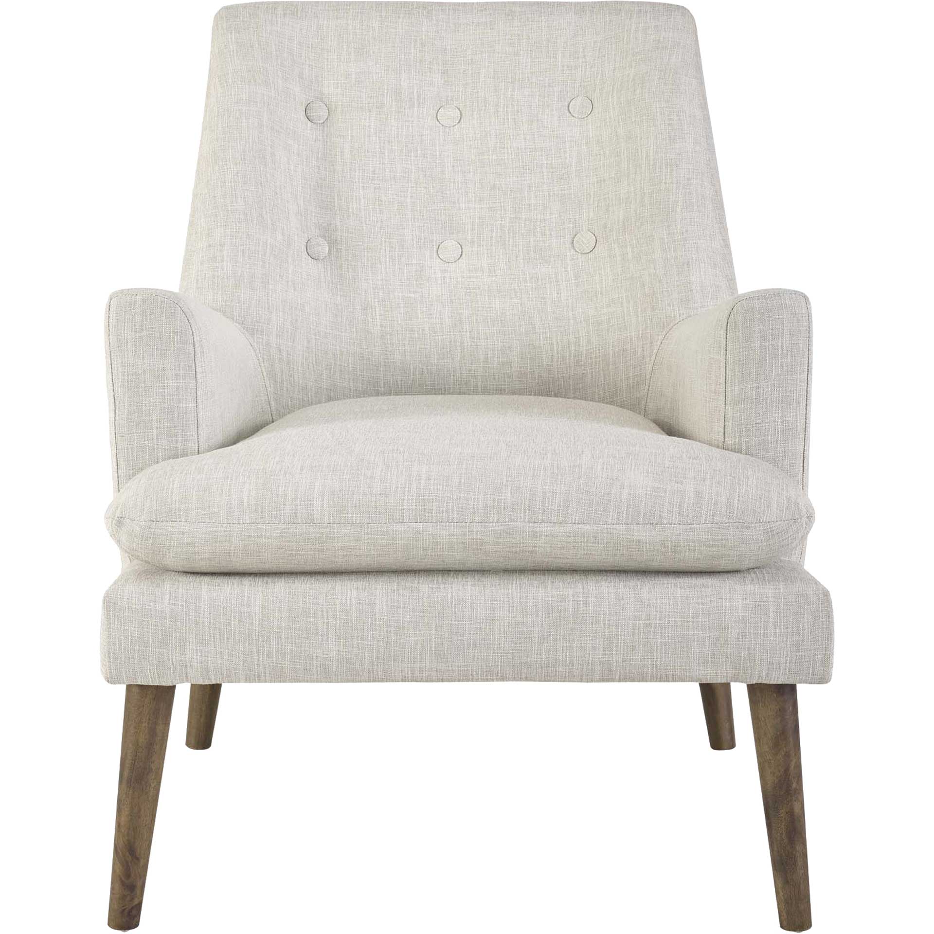 Lucas Upholstered Lounge Chair Beige - Image 2