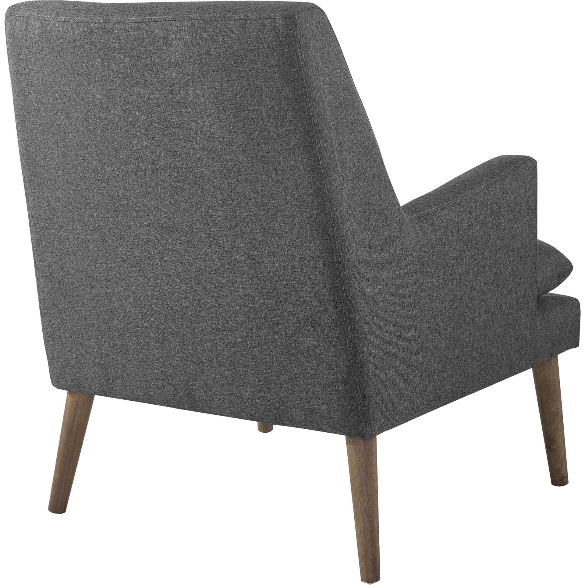 Lucas Upholstered Lounge Chair Gray - Image 4