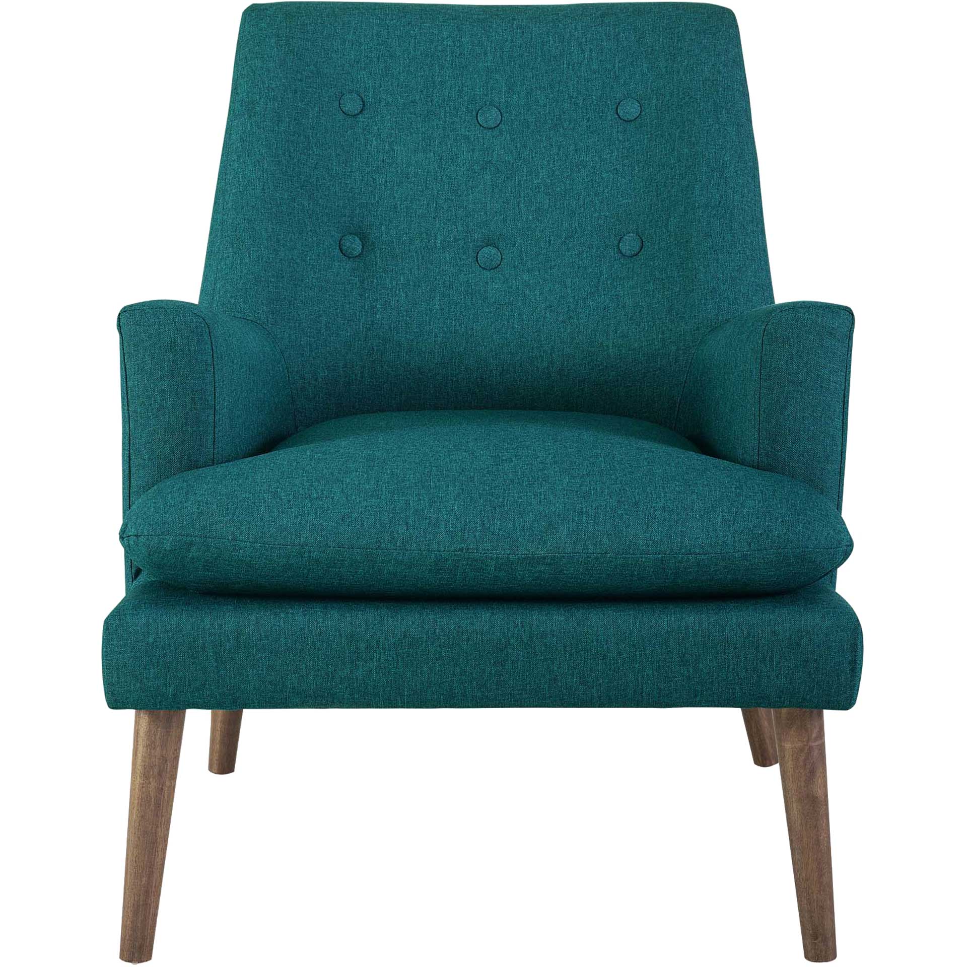 Lucas Upholstered Lounge Chair Teal - Image 2