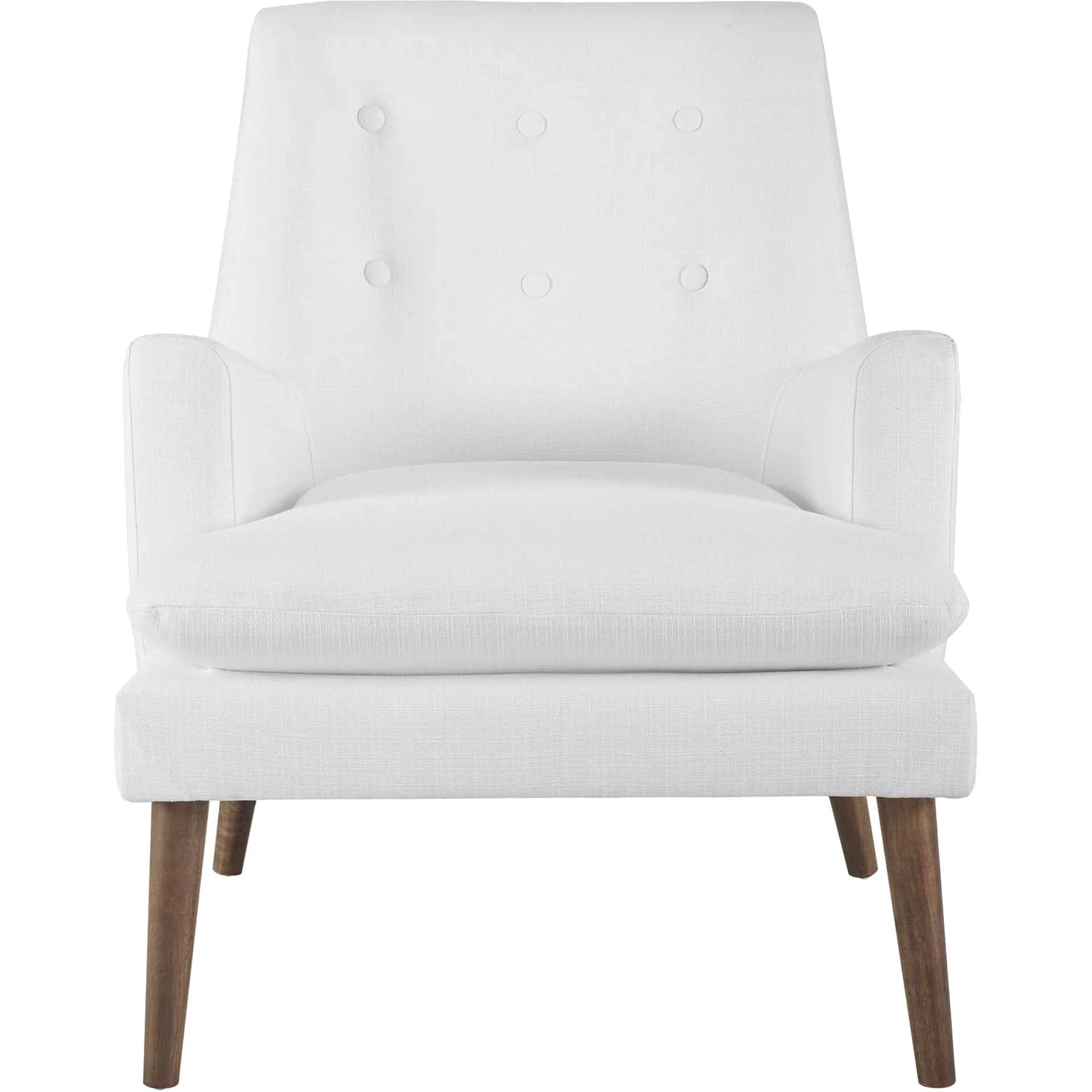 Lucas Upholstered Lounge Chair White - Image 2