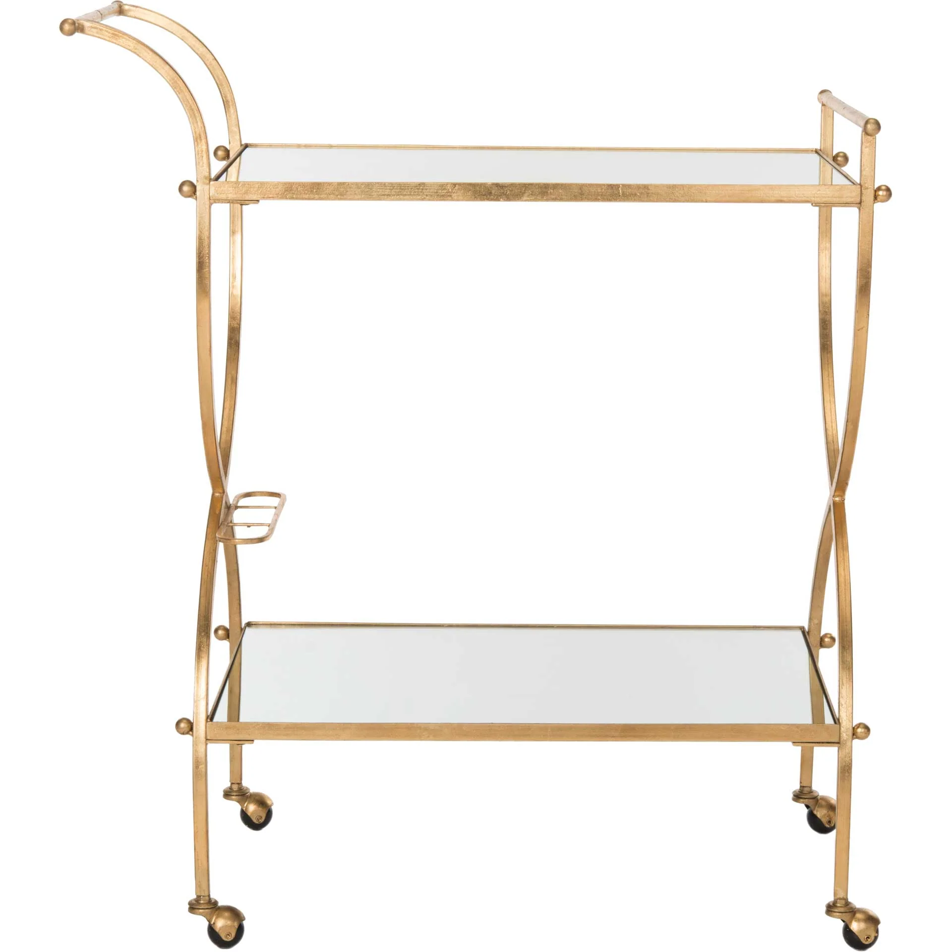 Lucca Bar Cart Gold - Image 2