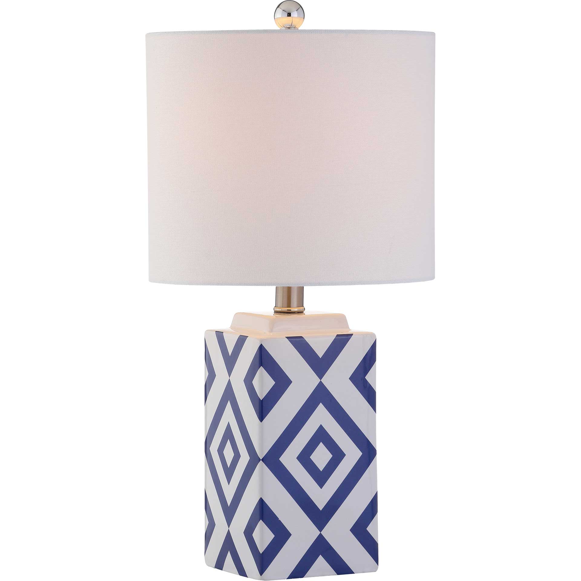 Lucian Table Lamp White/Blue - Image 2