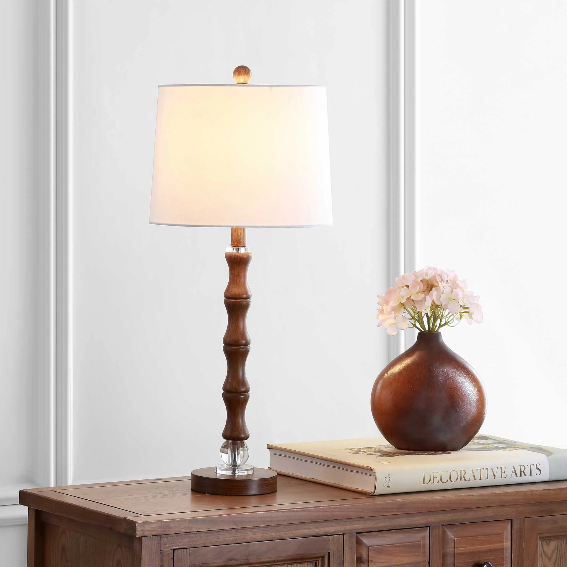 Lucille Table Lamp Dark Brown - Image 4
