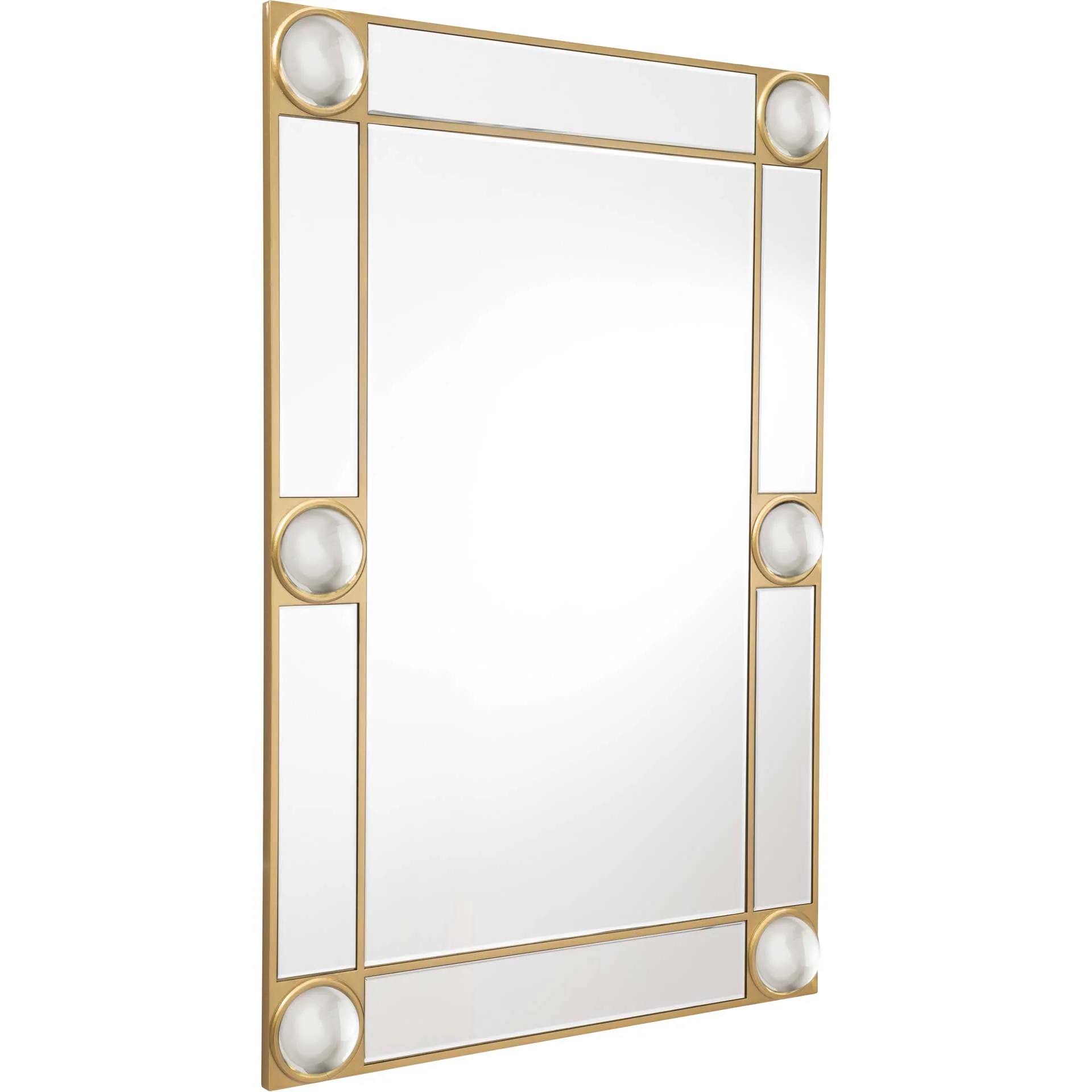 Lucite Orbs Rectangular Mirror - Image 2