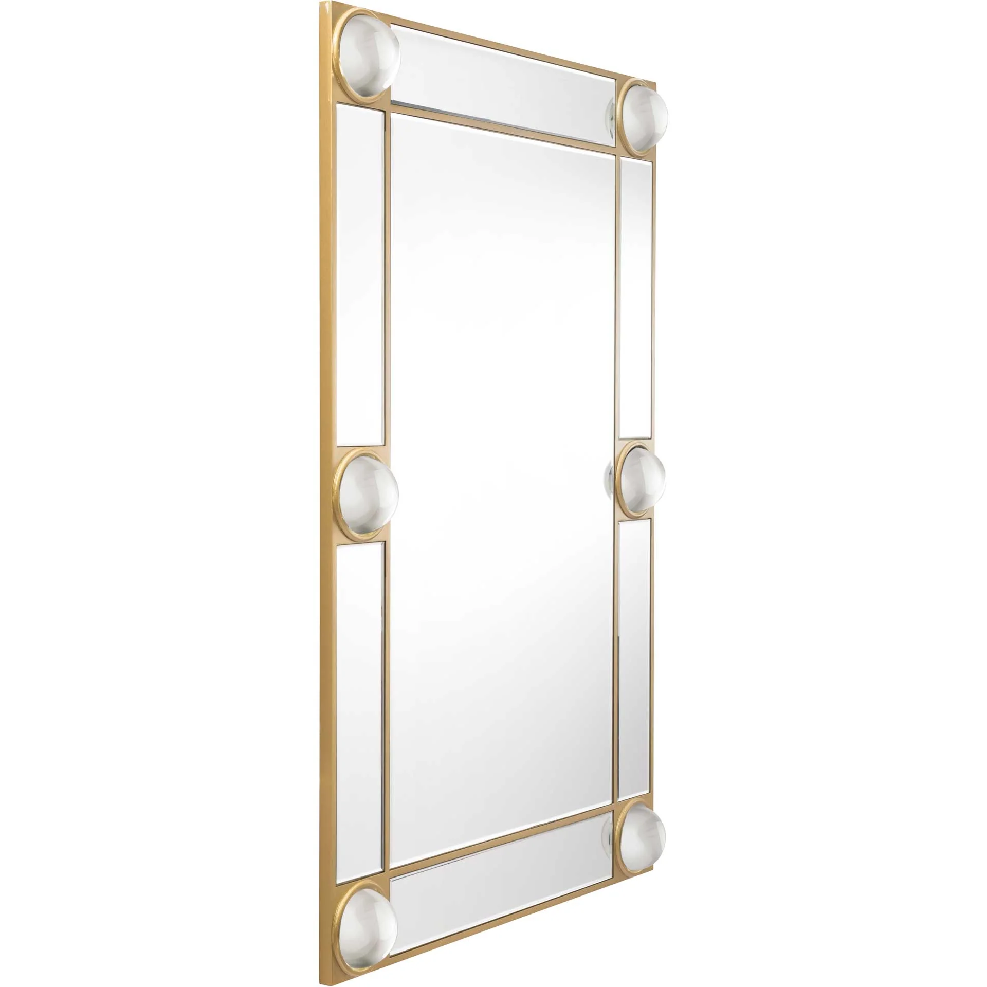 Lucite Orbs Rectangular Mirror - Image 3